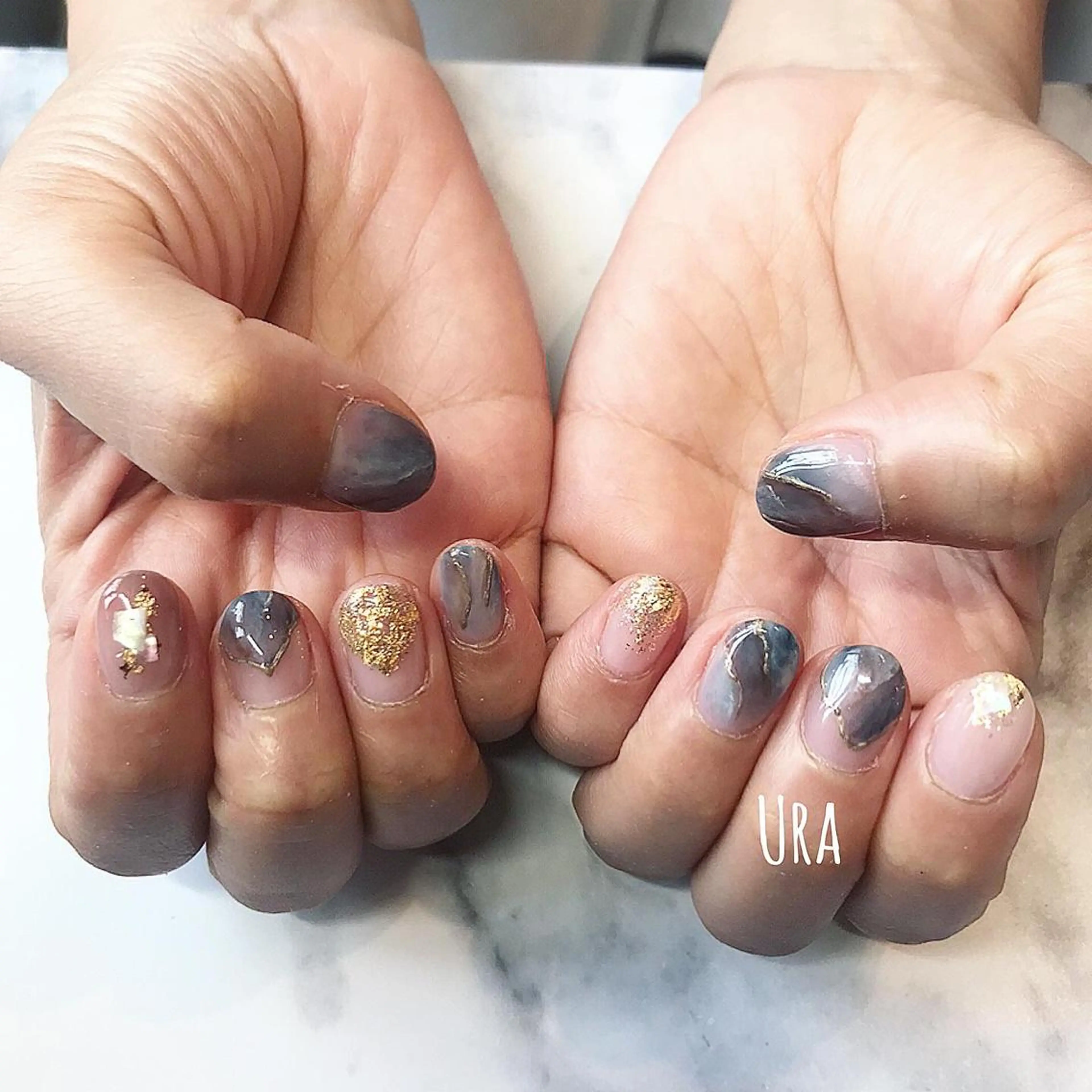 ネイル ハンドネイル UrakoNail 《nail》のネイルデザイン