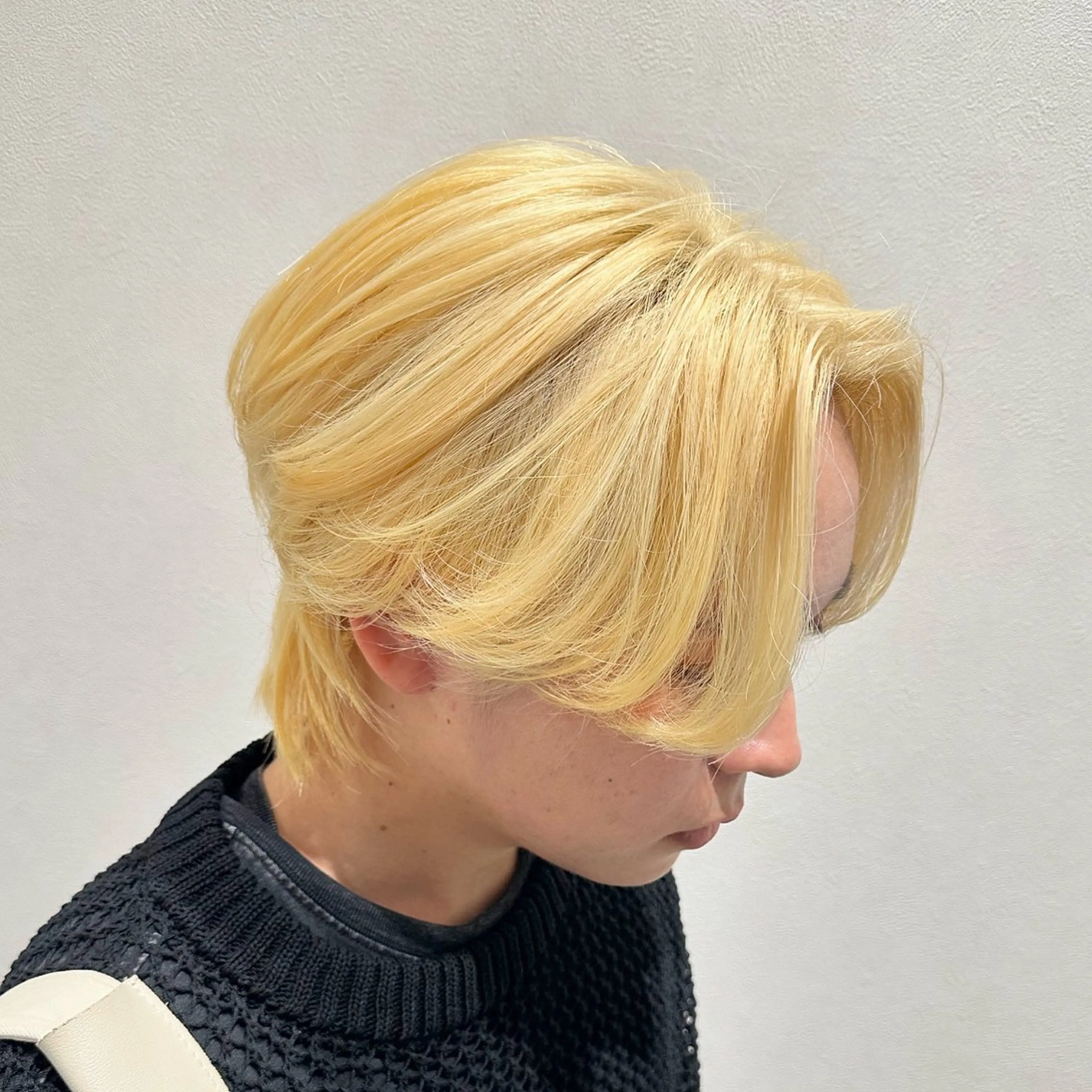 ショート カラー メンズ カット ヘアカラー 𝐑𝐲𝐮𝐤𝐢 【店長】ALEAPのヘアスタイル