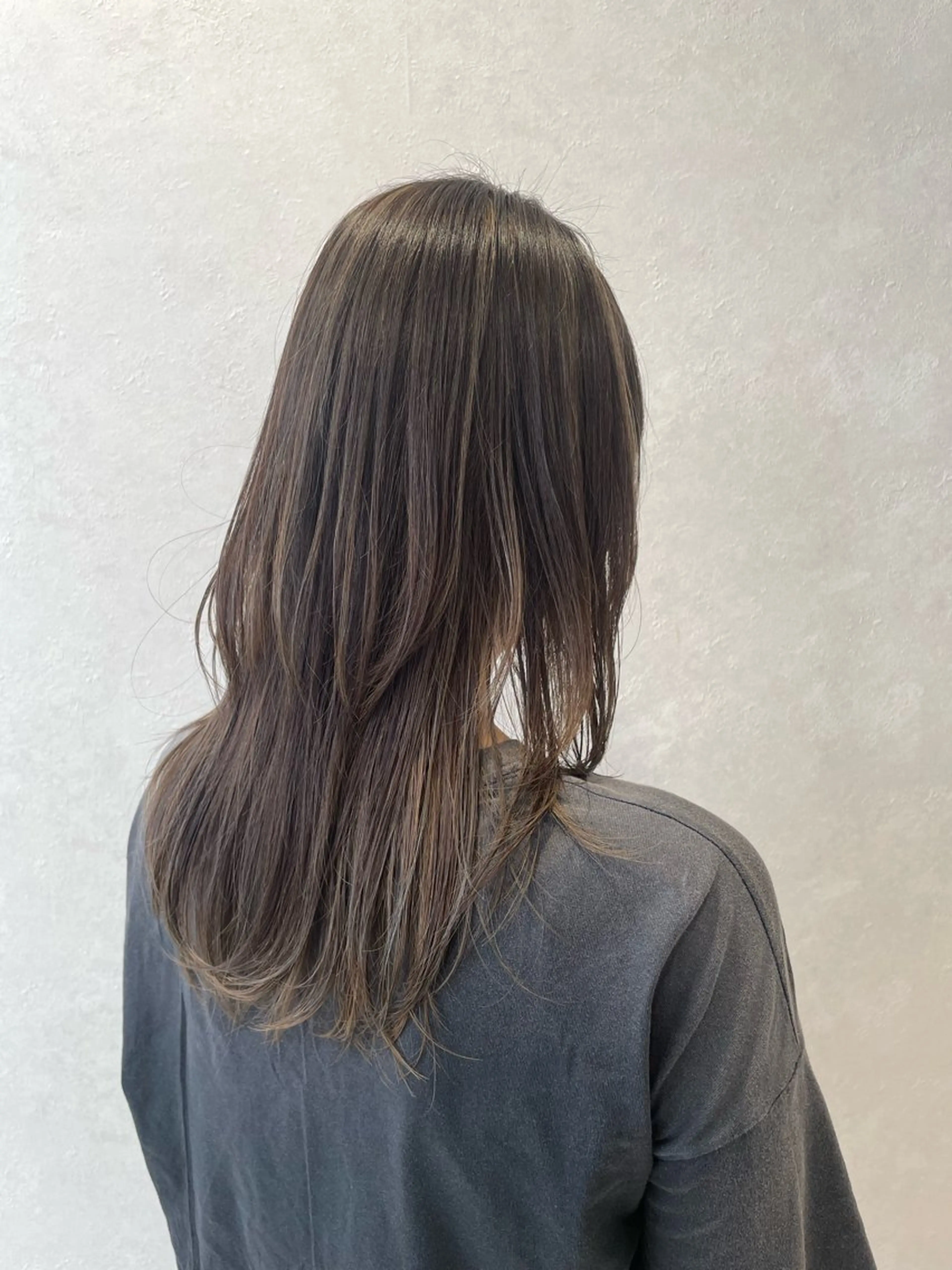 セミロング カラー 益川万由 /高崎のヘアスタイル