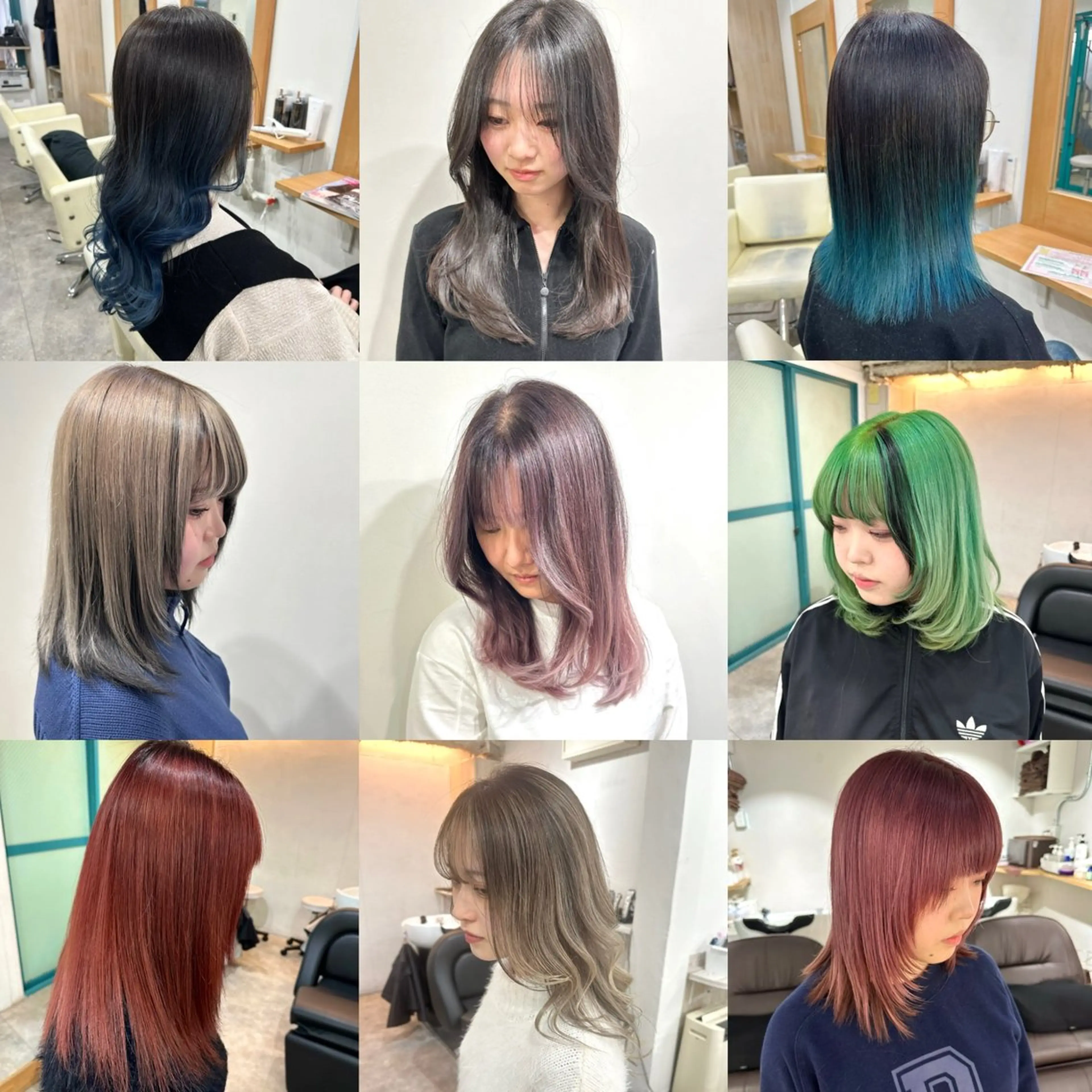 ロング カラー ヘアアレンジ SALOWIN京都河原町Suite店所属・外国人風レイヤー/ ハイトーンSHUのヘアスタイル