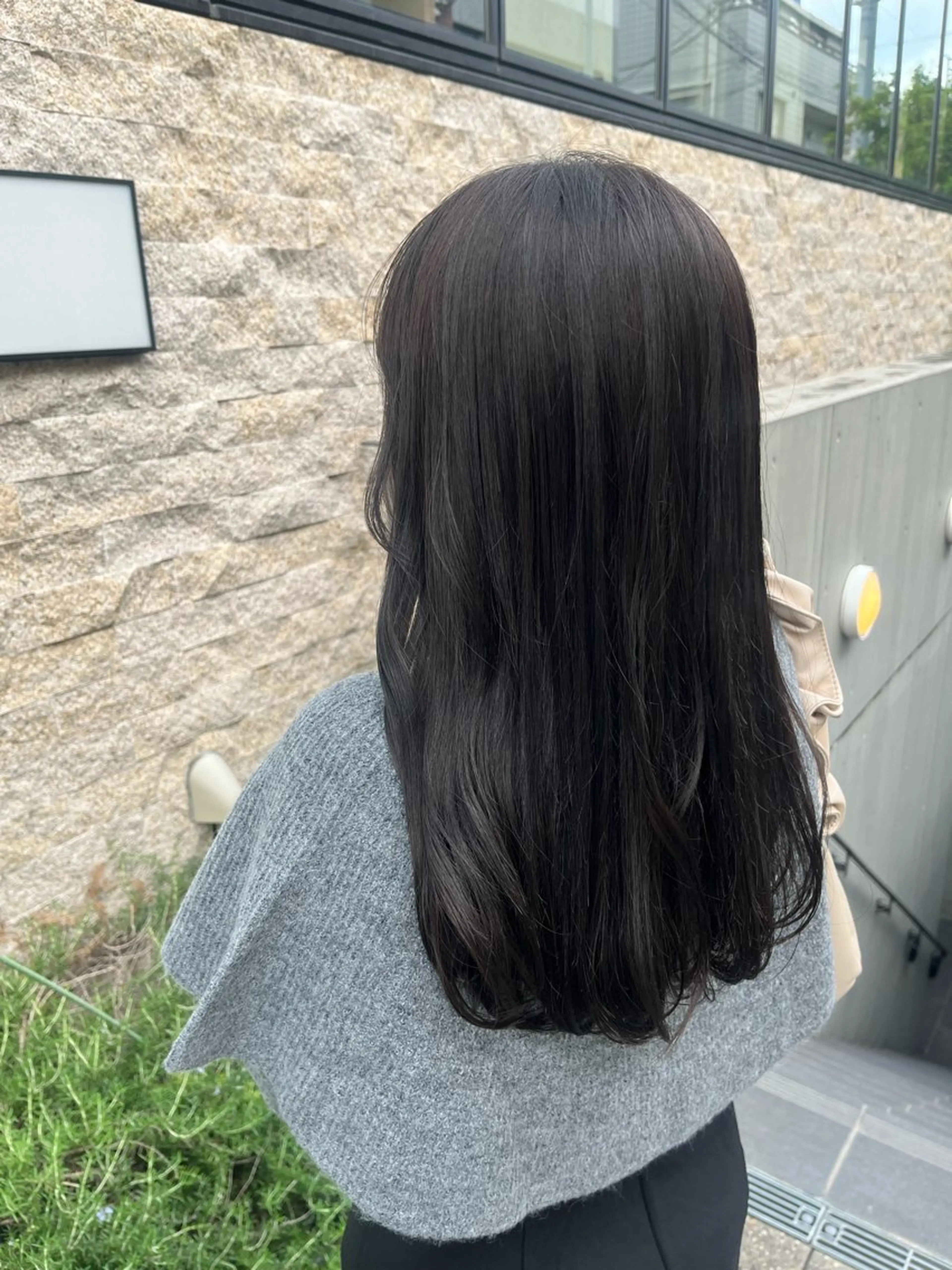 セミロング カラー アッシュ アッシュグレー アッシュグレージュ 透明感カラー グレージュ カット ヘアカラー トリートメント ✨透明感カラー✨ 🦖佐々木未来🦕のヘアスタイル