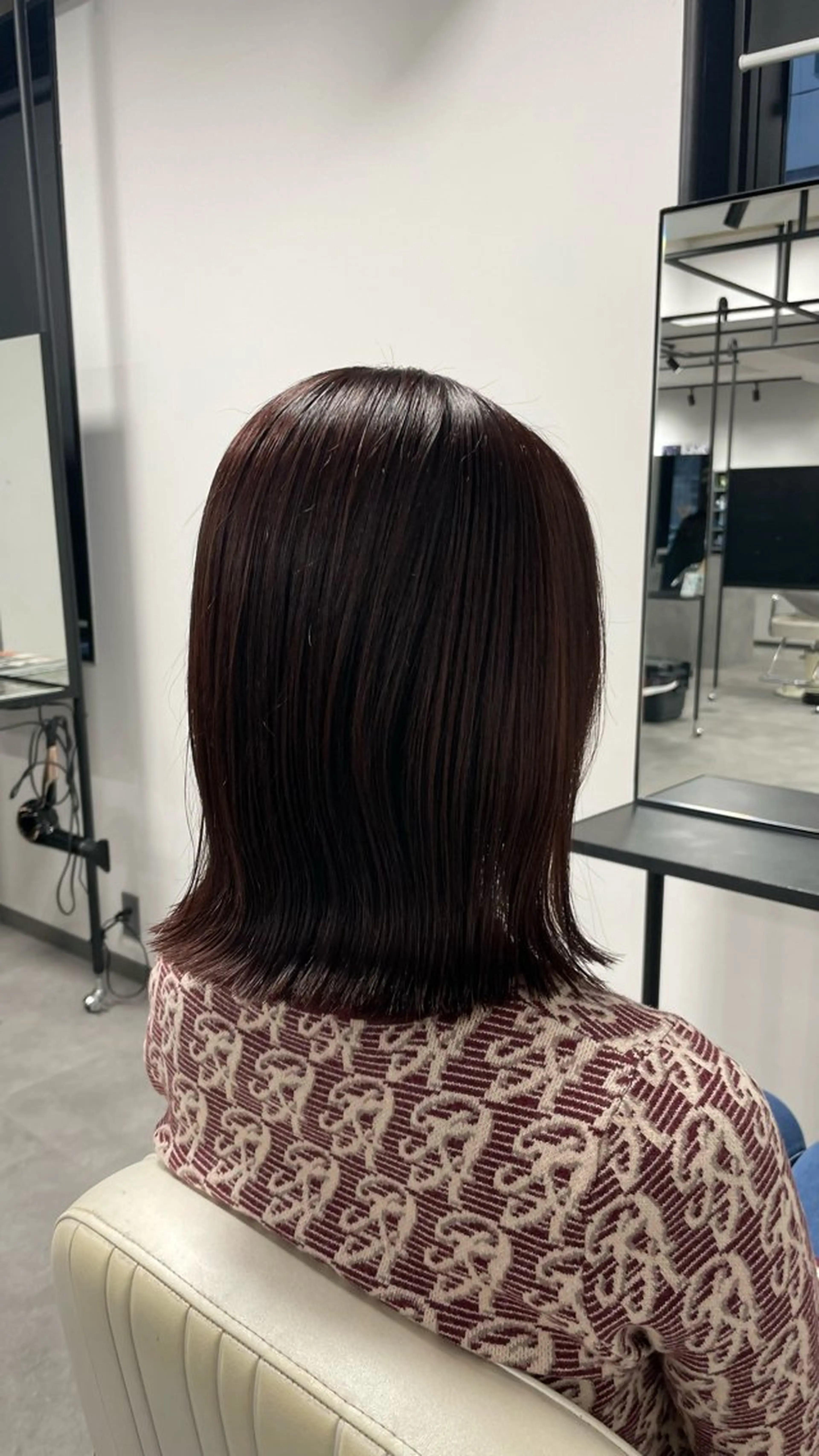 似合わせカット＋透明感カラー＋トリートメントの写真