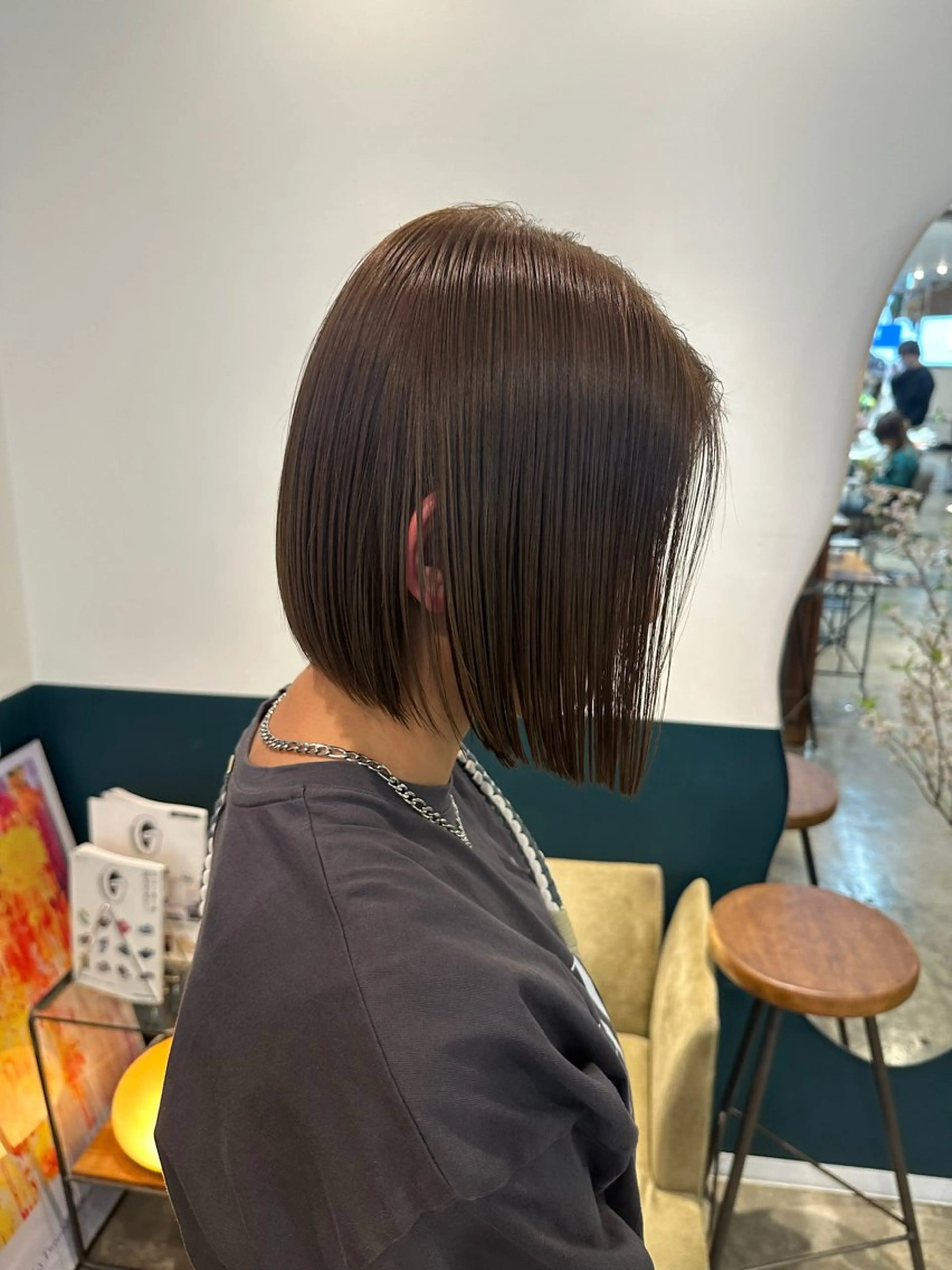 ショート ボブ カット ヘアカラー トリートメント ボブ特化美容師 /荒井悠葵のヘアスタイル