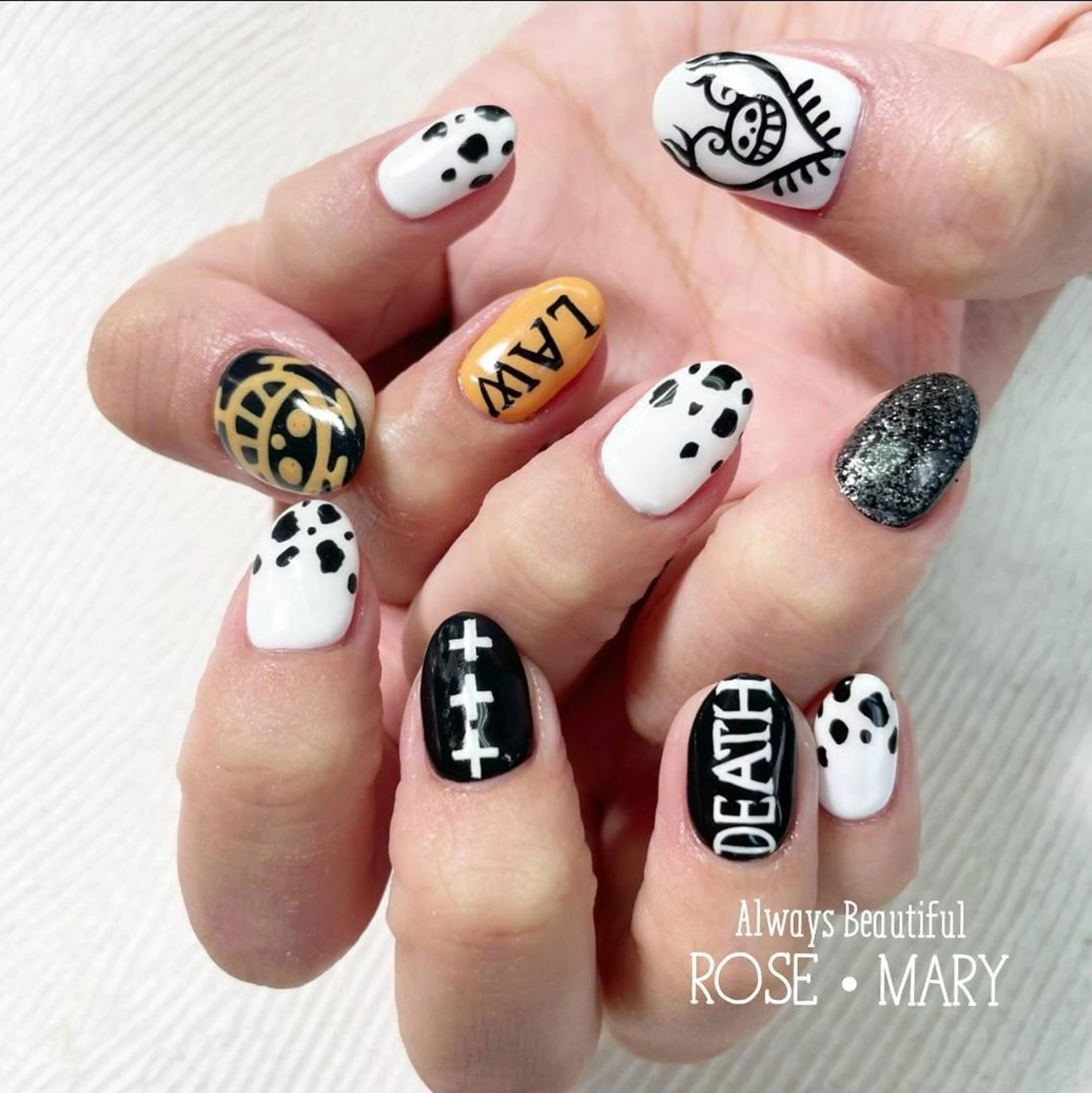 ネイル ハンドネイル ROSE・ MARY 鈴木のネイルデザイン