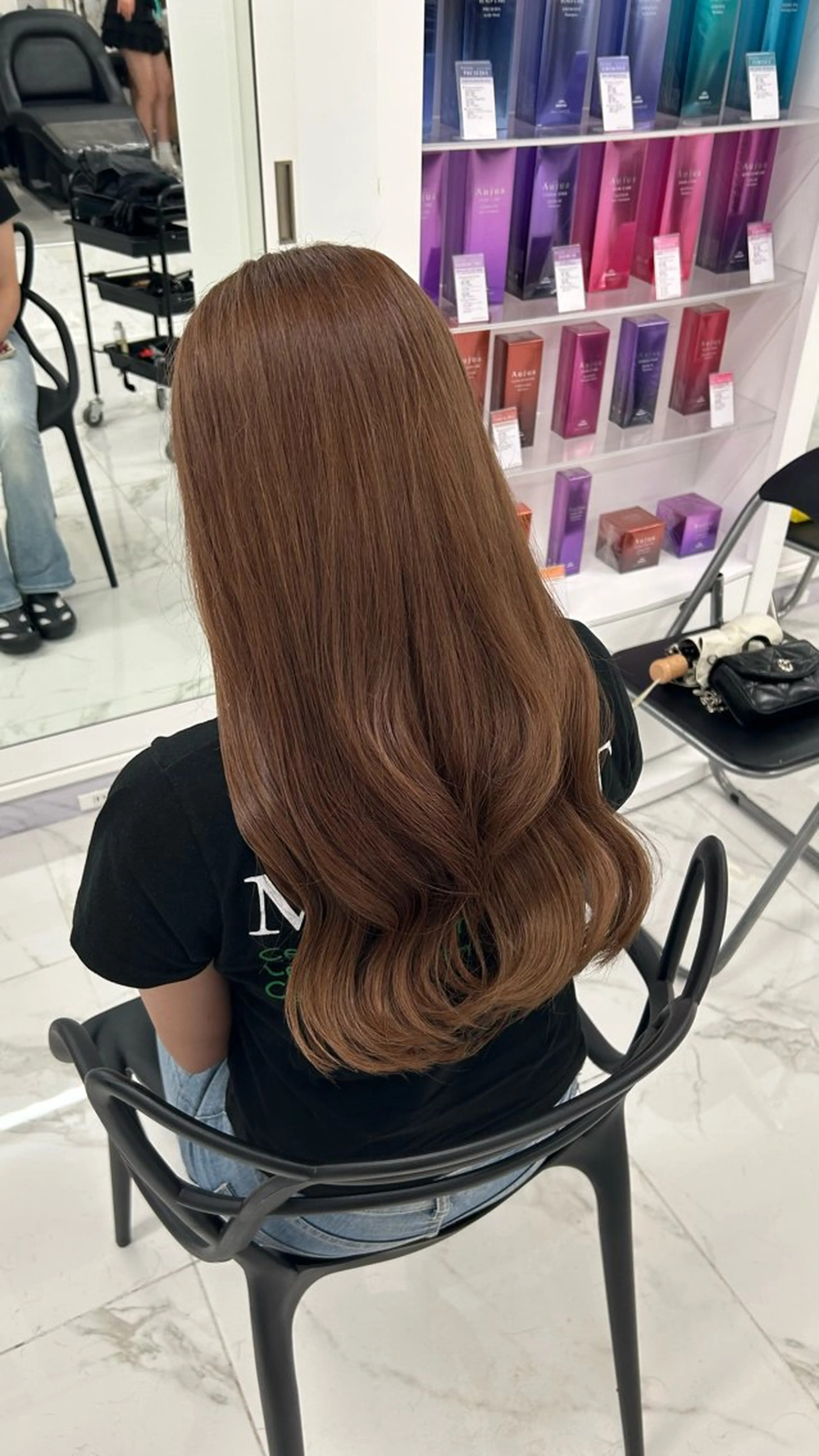 【12月限定⛄️❄️】カット➕ブリーチなしダブルカラー¥7700の写真