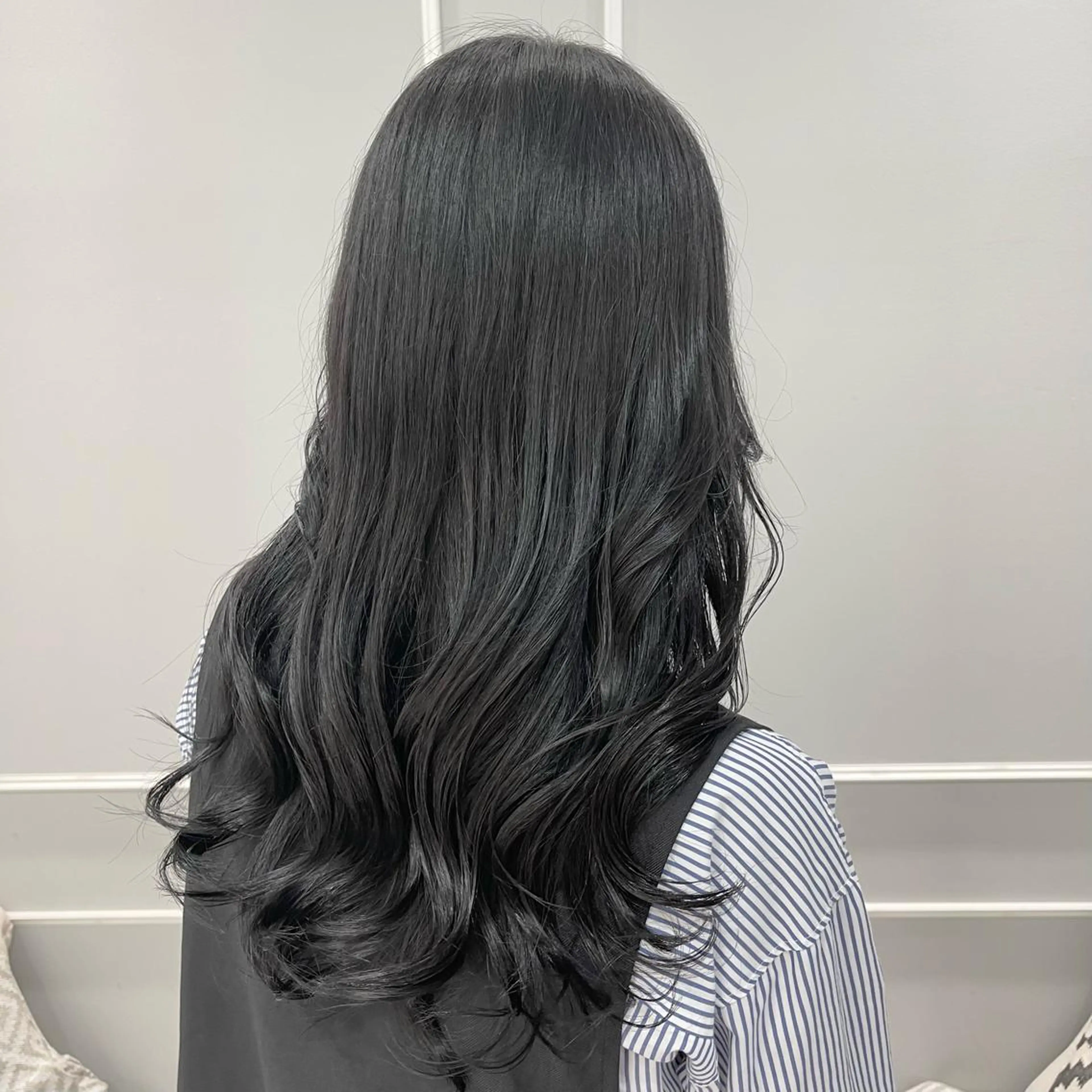 ロング 韓国風ヘア 🍎ハイトーンカラー /MANA🍎のヘアスタイル