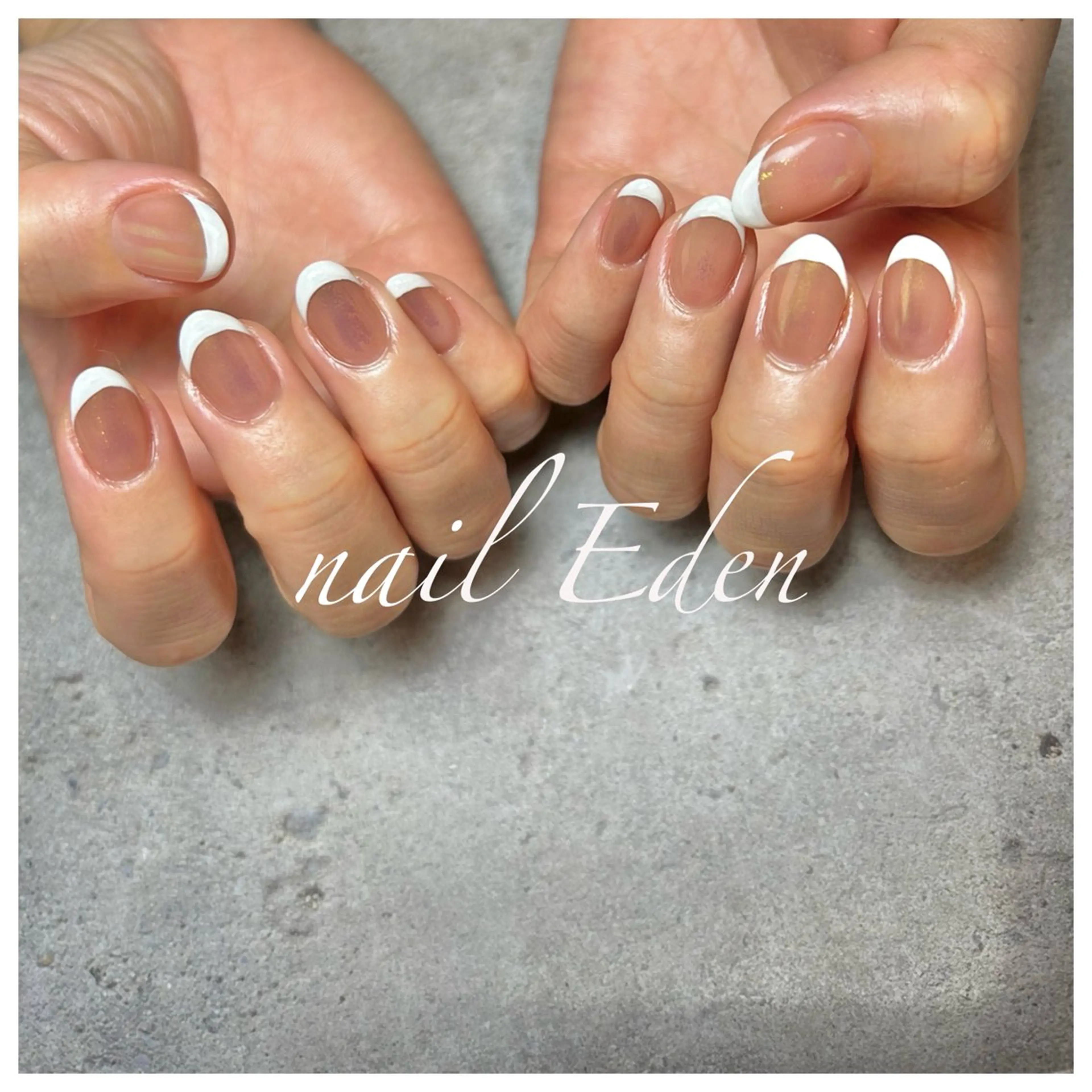 ネイル オーロラネイル Eden　private nail saron所属・Eden ♾️のネイルデザイン