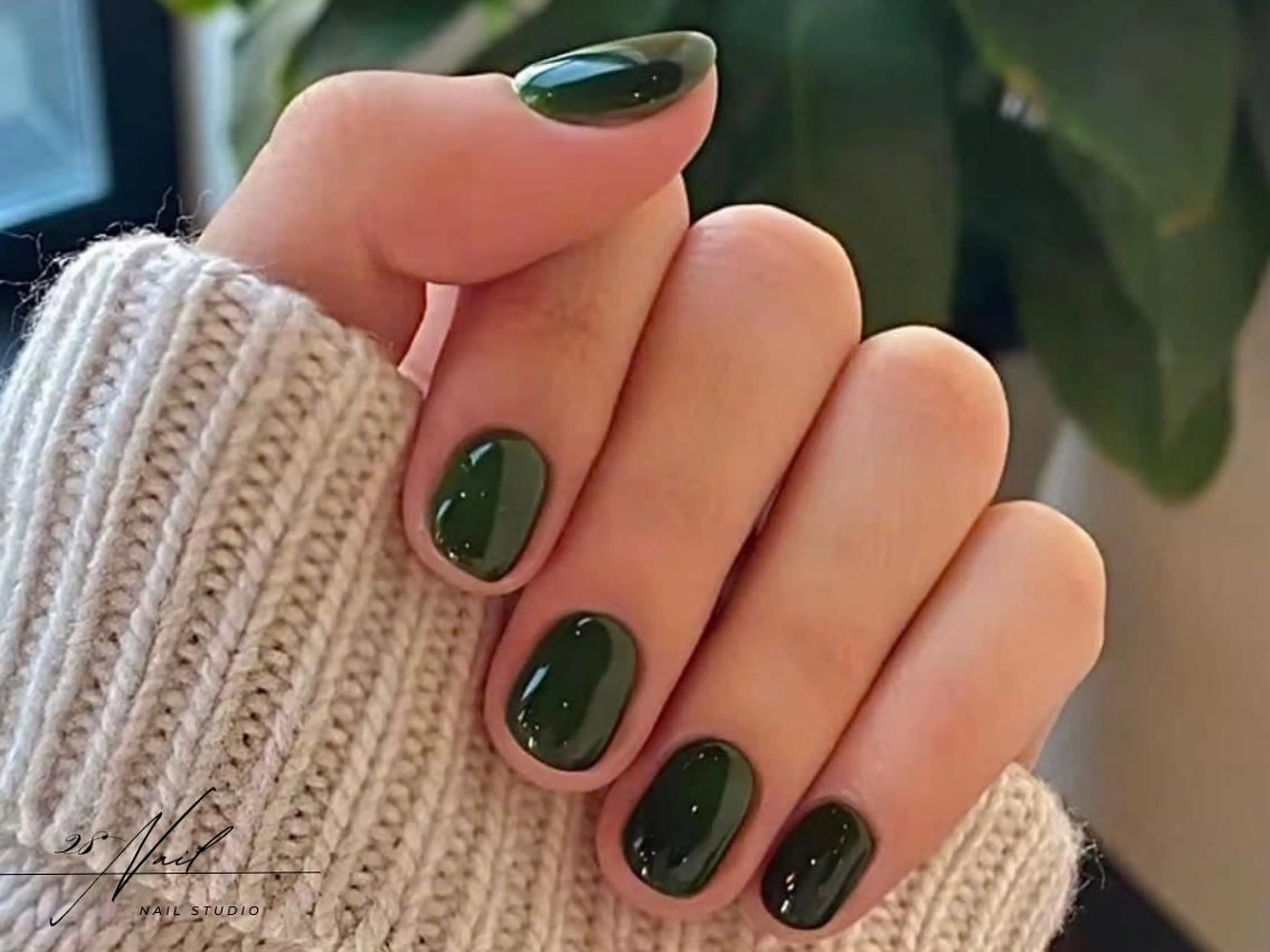 ショート ハンドネイル 28ネイル 宮崎のネイルデザイン