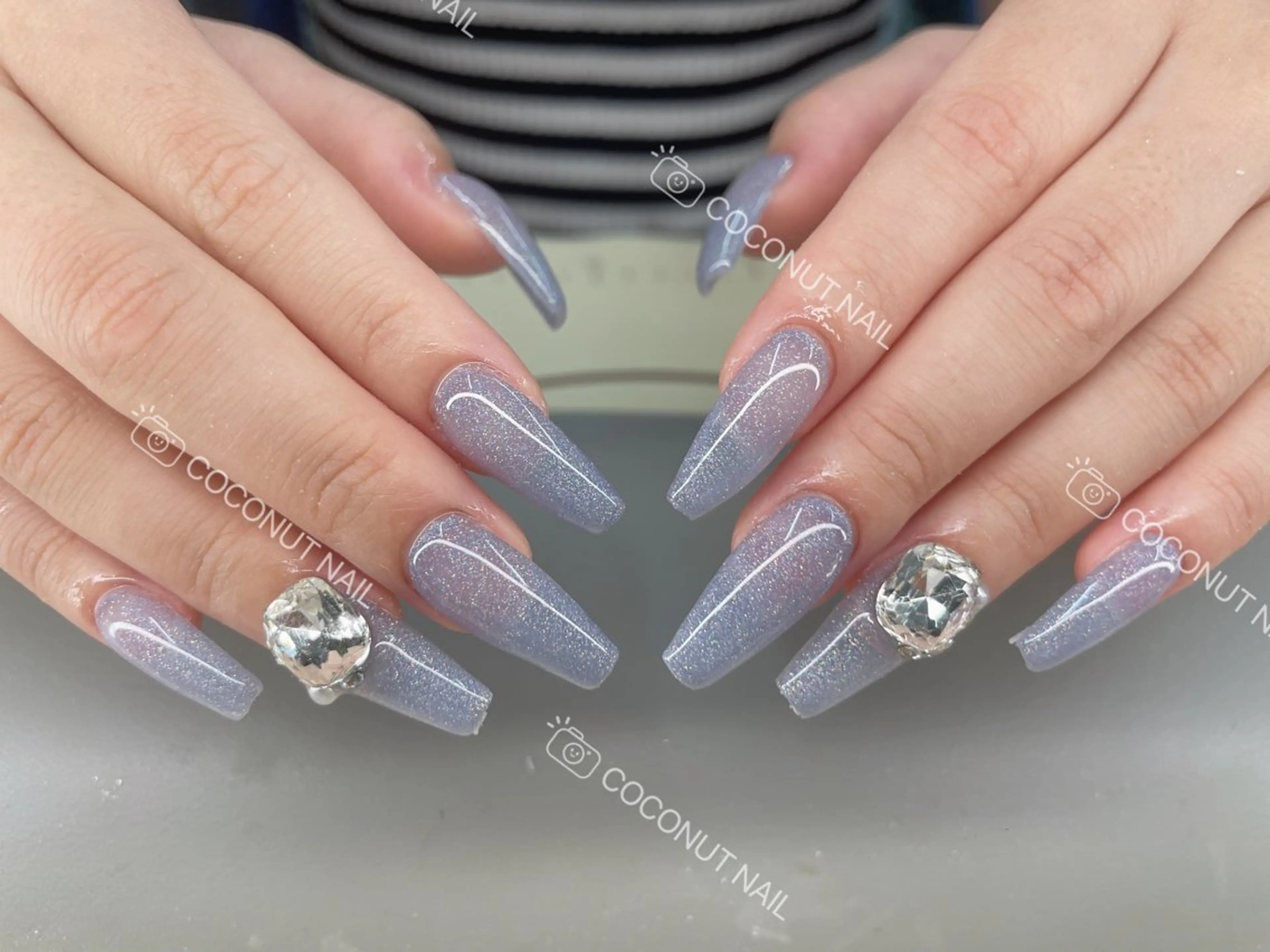 ネイル ハンドネイル 神田 ココナッツのネイルデザイン