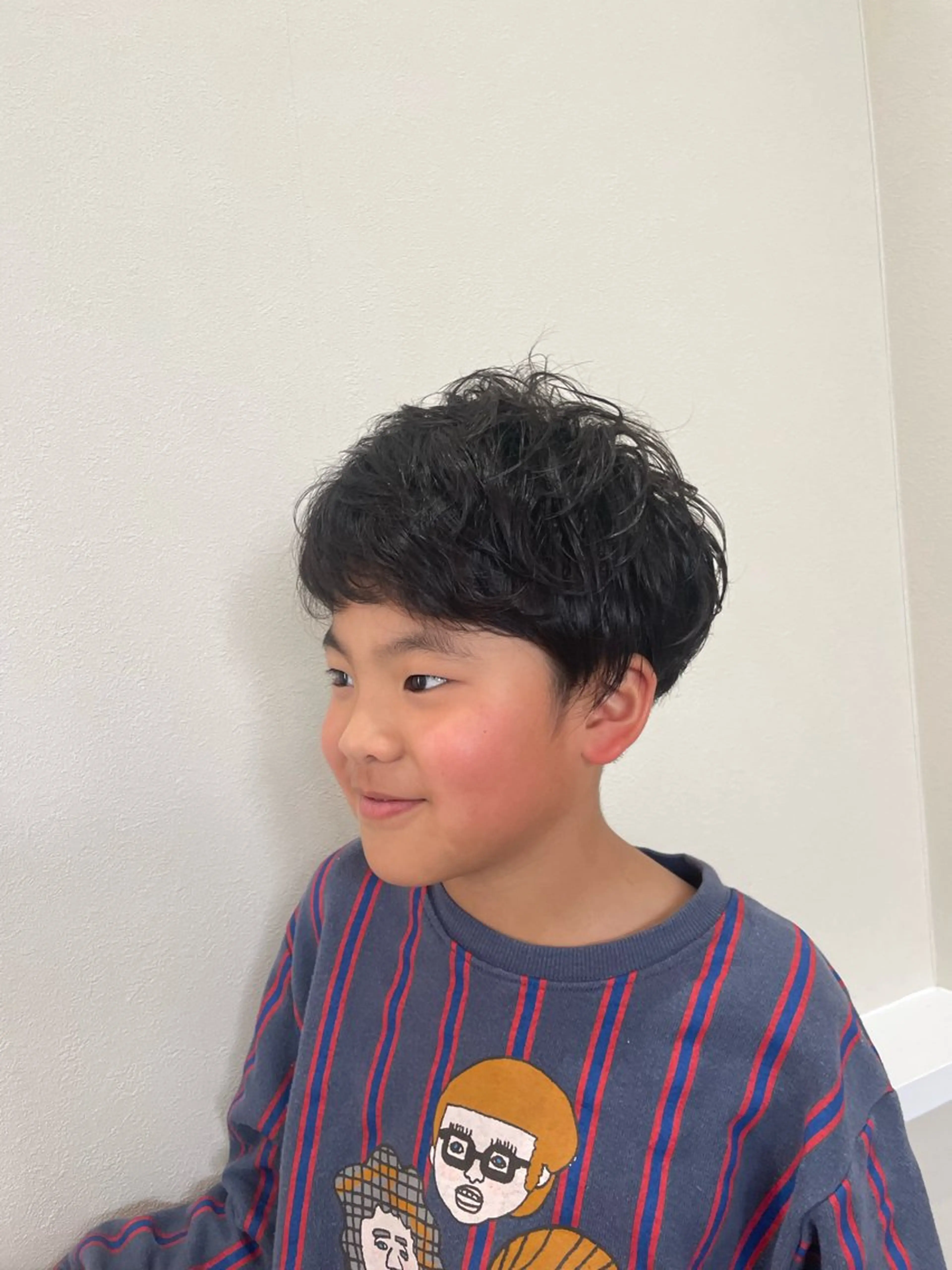 パーマ キッズ Re room.所属・Re room. 女性スタイリストのヘアスタイル