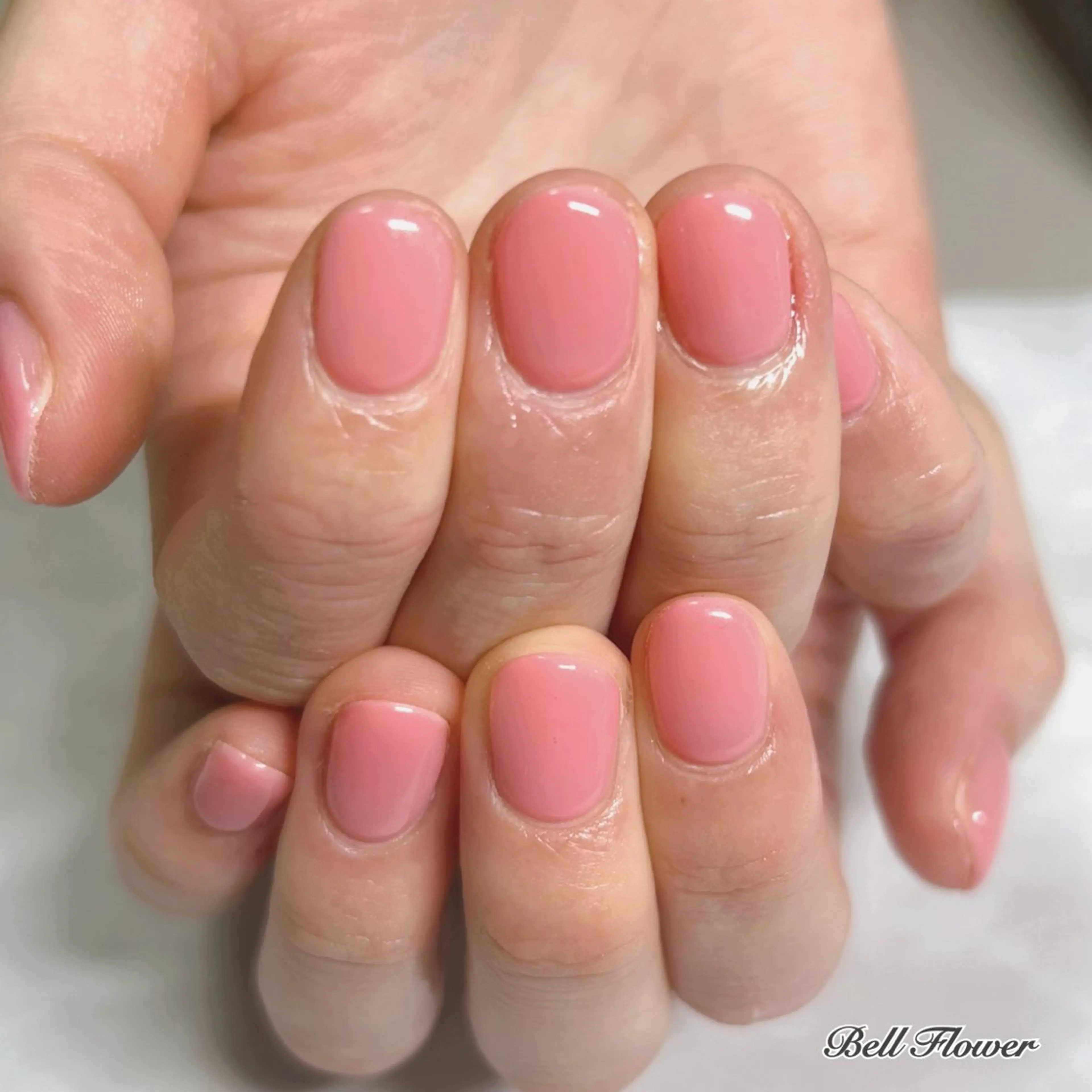 ネイル ハンドネイル Bell Flowerのネイルデザイン