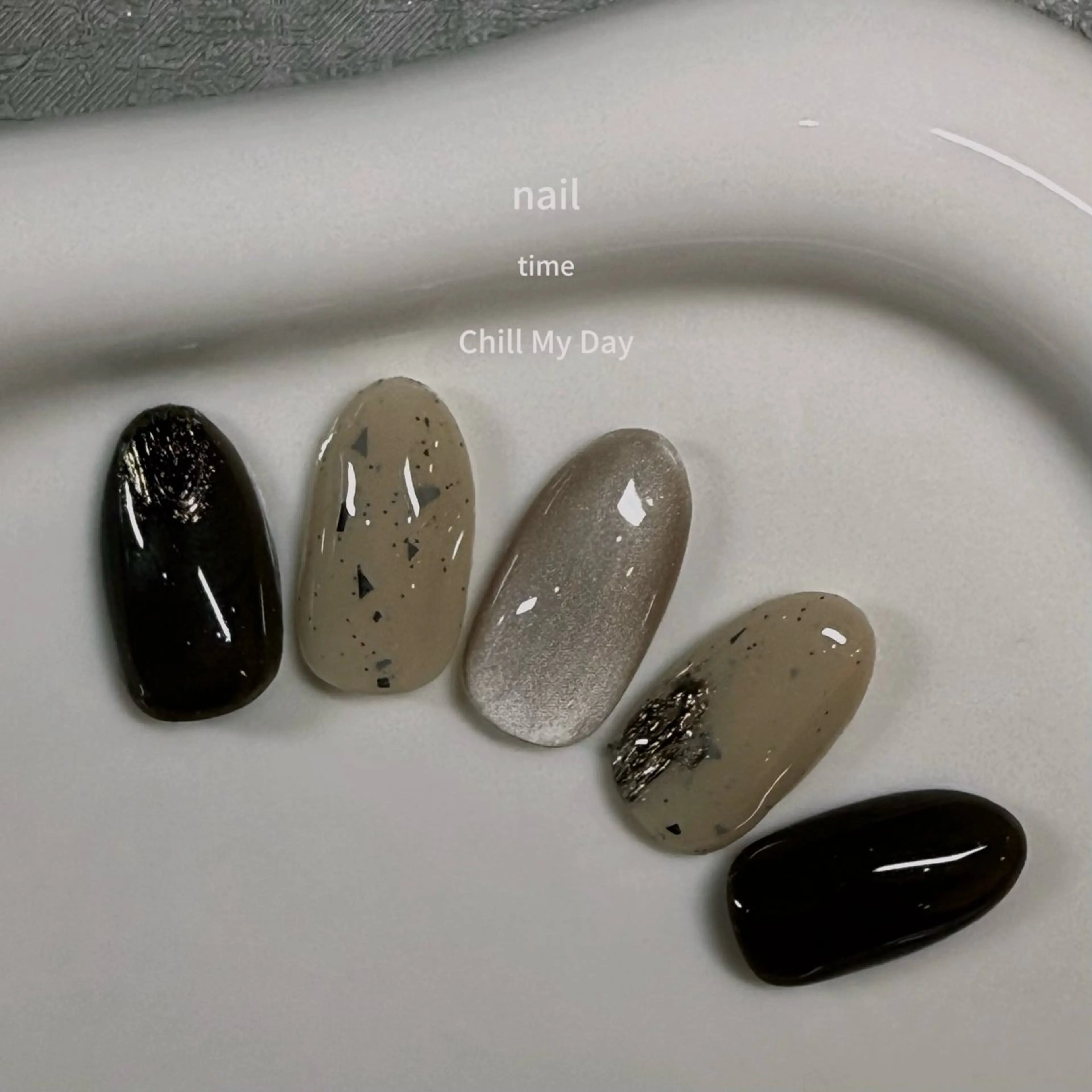 ネイル ニュアンスネイル シンプルネイル ネイルサロン　will　恵比寿　【ウィル】所属・桓 宇のネイルデザイン