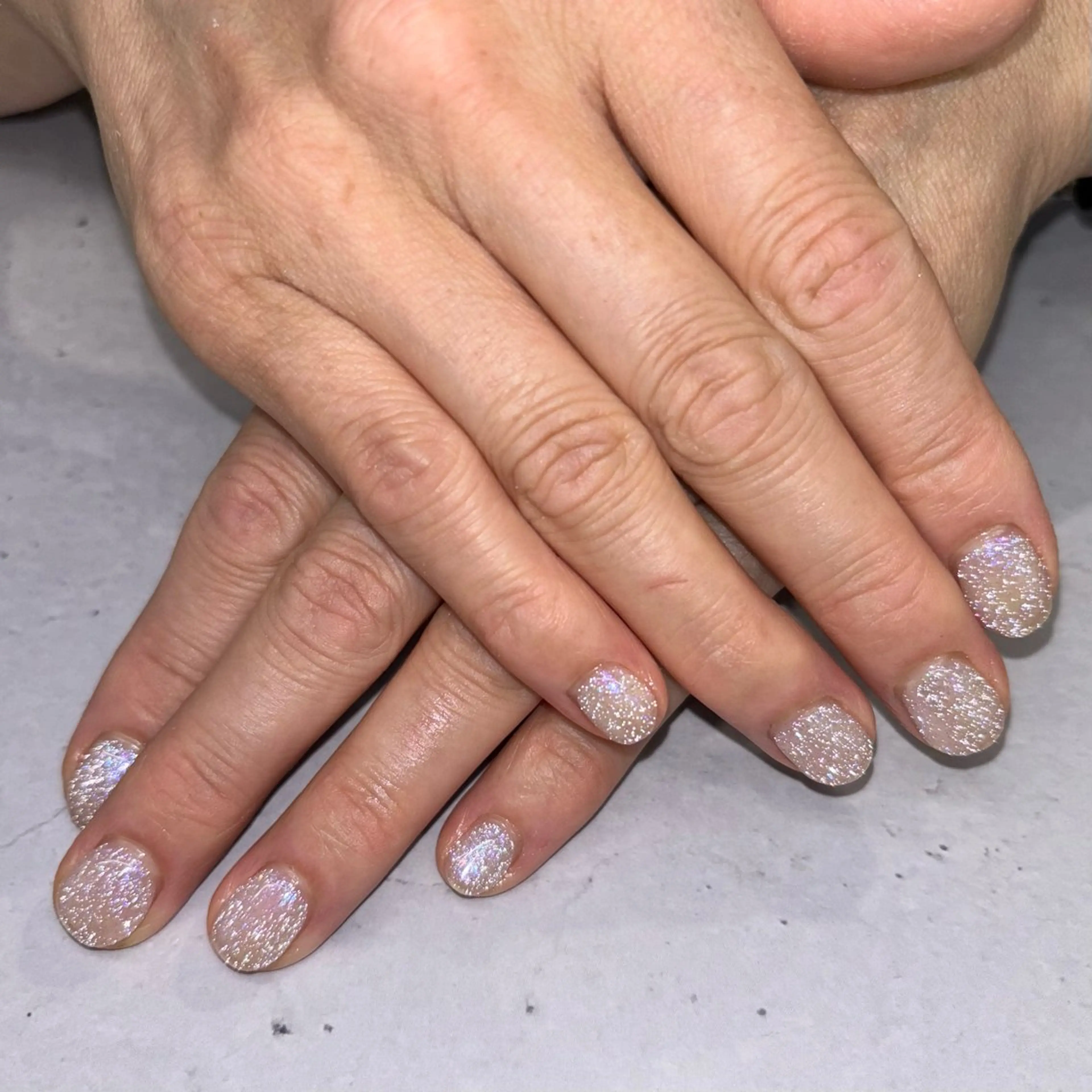 ネイル フラッシュネイル ワンカラーネイル ハンドネイル 荒巻 めいのネイルデザイン