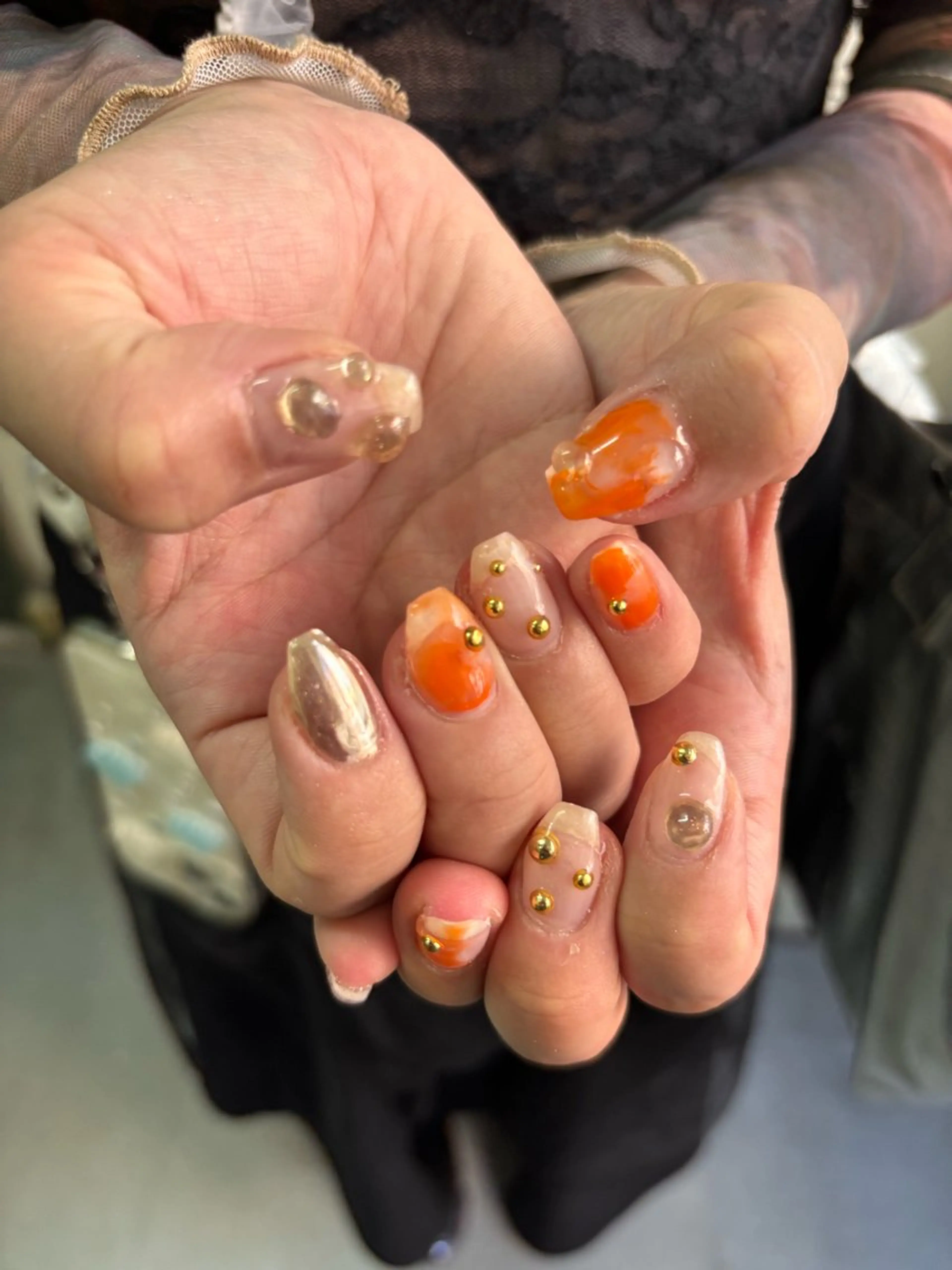 ネイル ハンドネイル フットネイル 堤 ノアのネイルデザイン