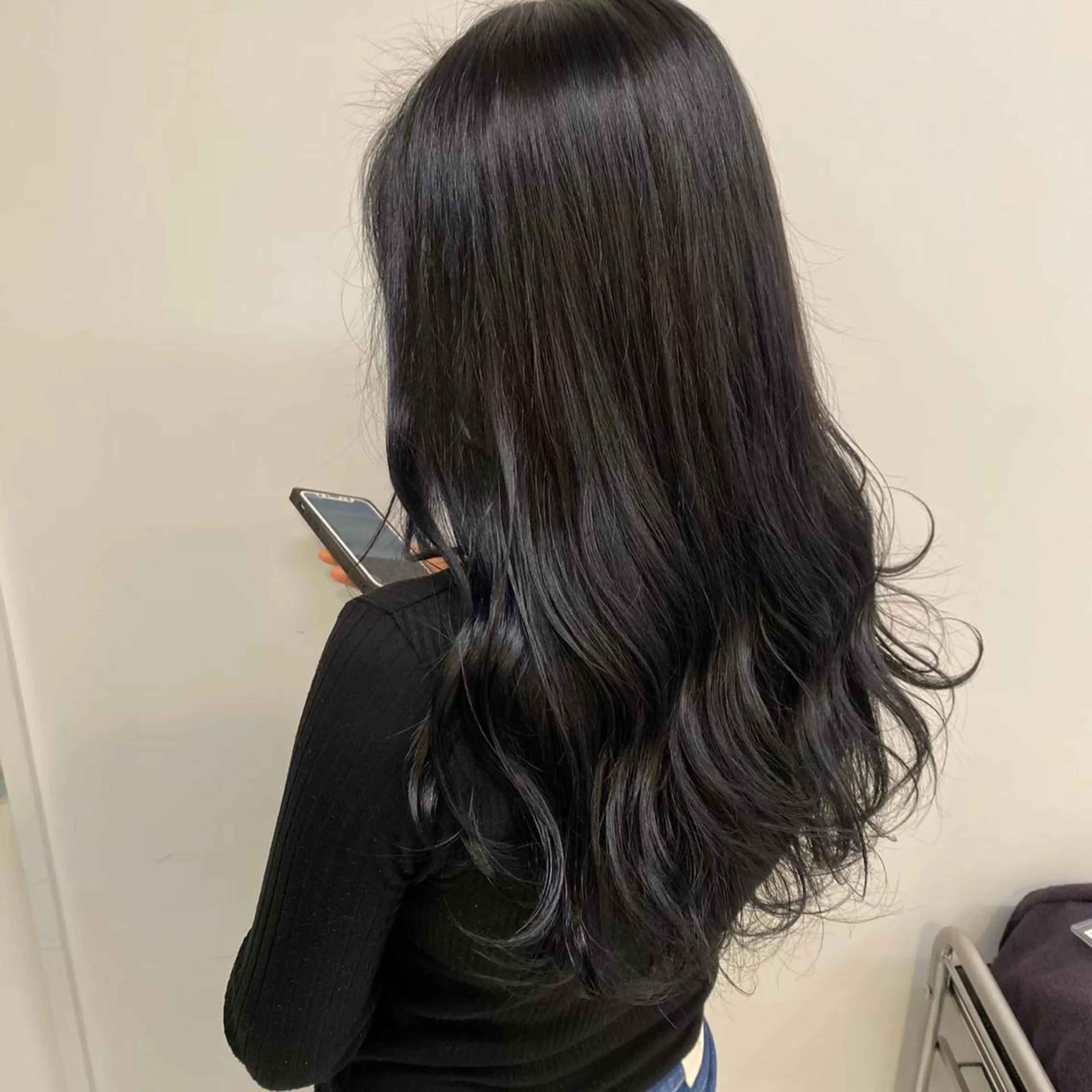 セミロング カラー メンズ特化 水口湧太のヘアスタイル