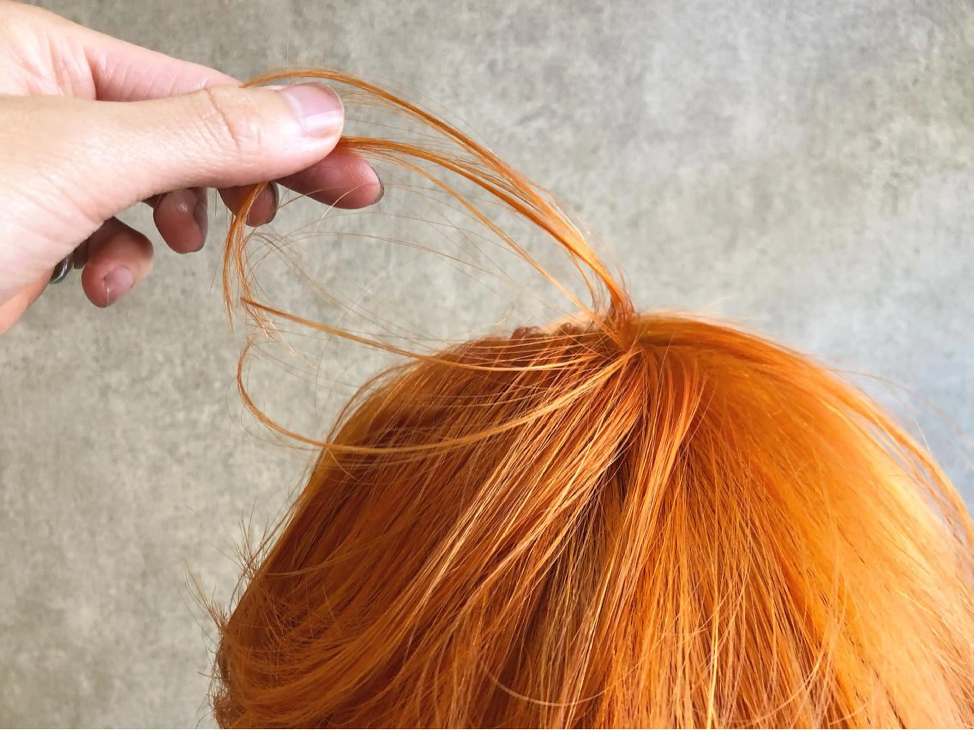 ショート カラー 顔周りレイヤー/韓国 ブリーチminamiのヘアスタイル