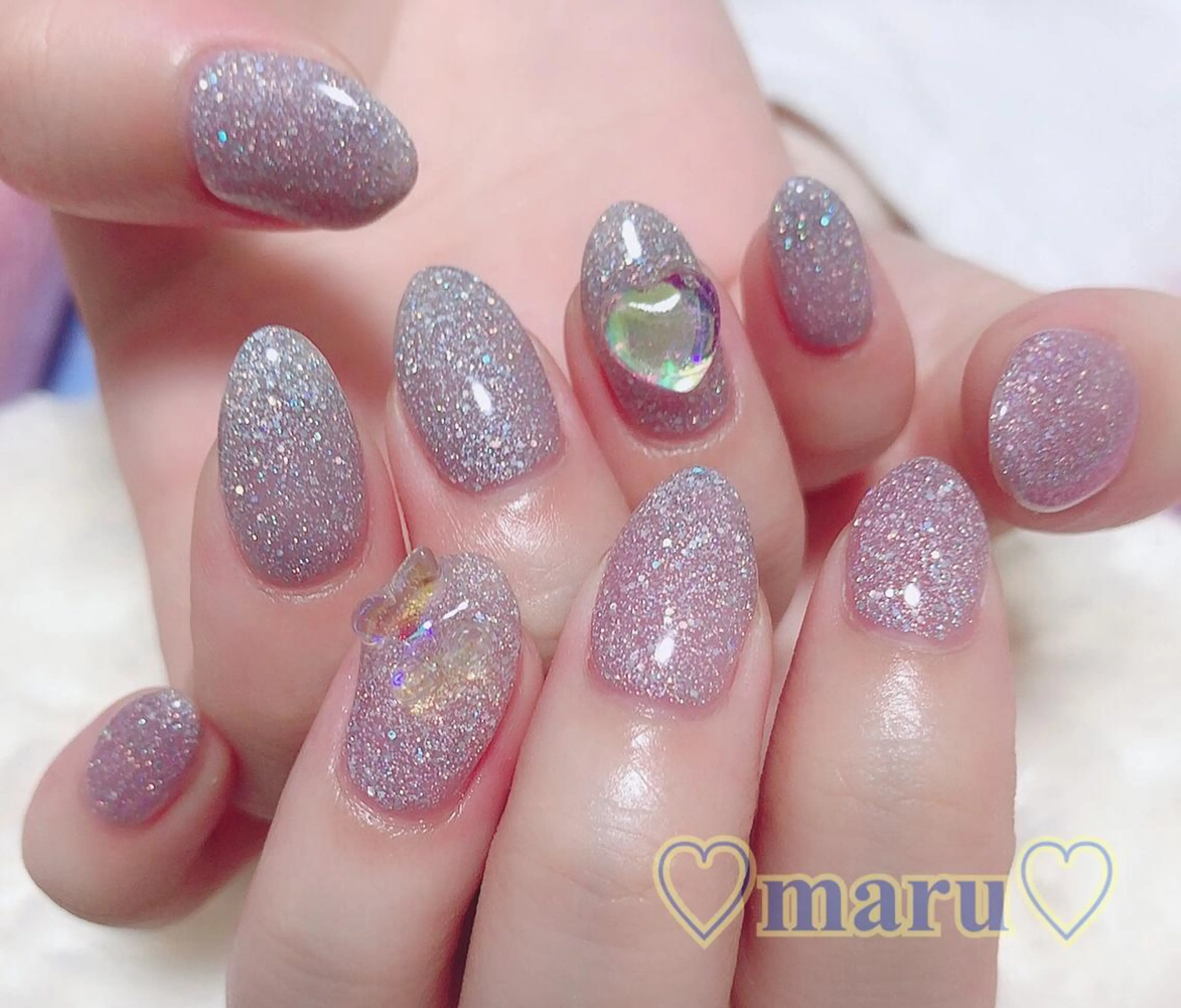 ネイル ジェルネイル まるみ ♡のネイルデザイン