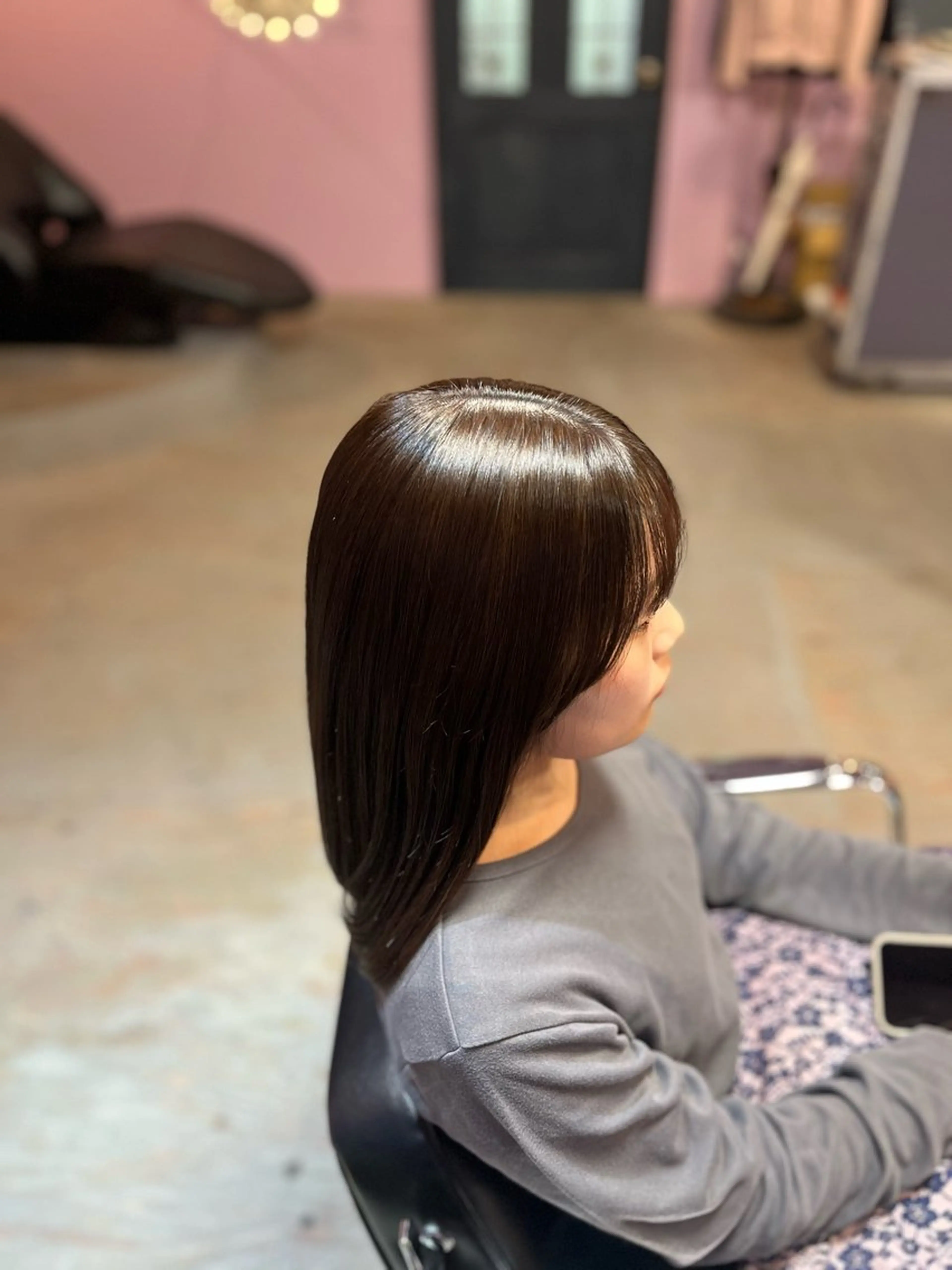 ミディアム カラー ブラウンカラー グレージュ ヘアカラー PEACE   HAIR所属・藤野 海翔のヘアスタイル