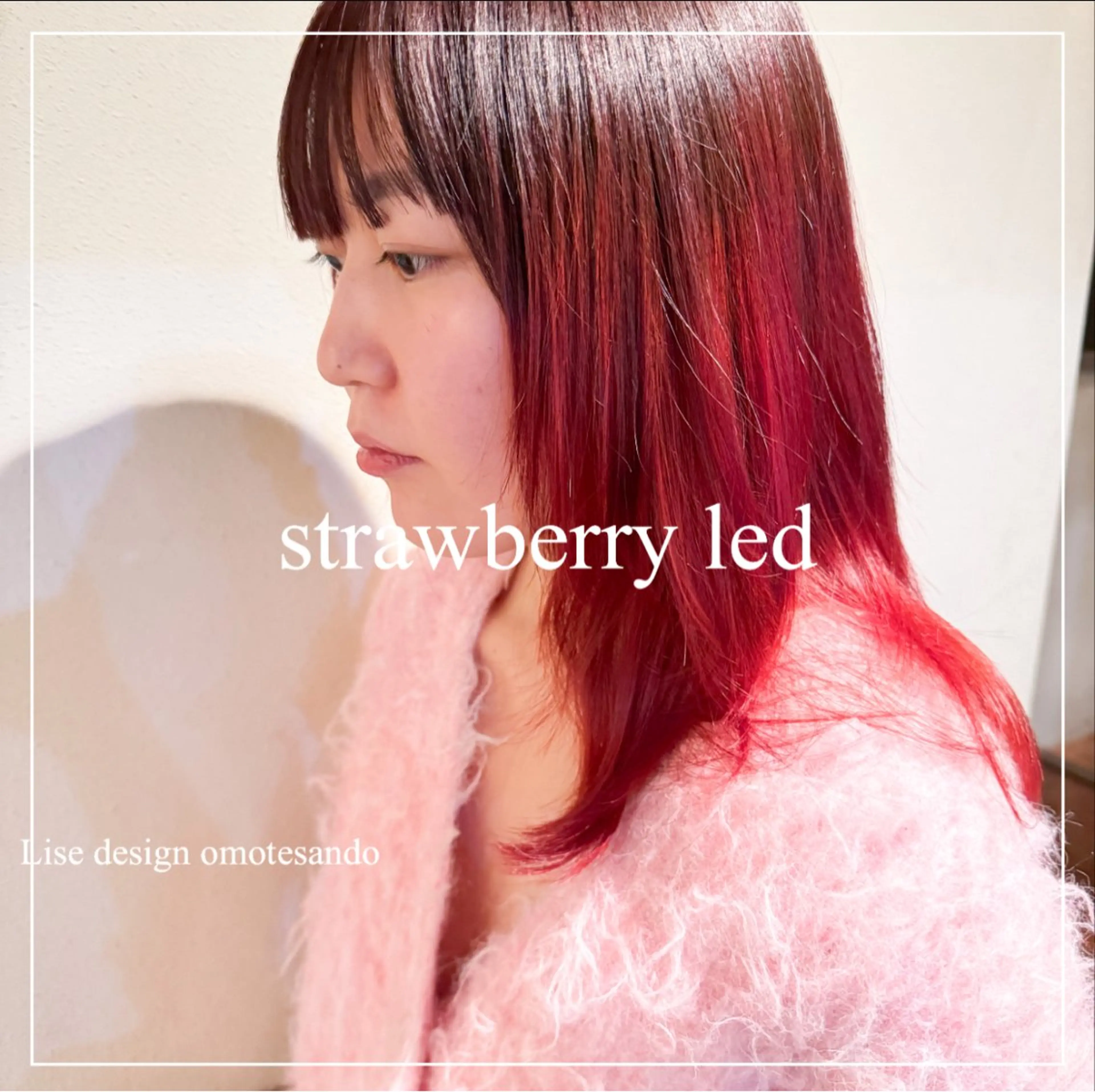 ミディアム カラー パーマ ヘアアレンジ メンズ 表参道Lise おおいしおりのヘアスタイル