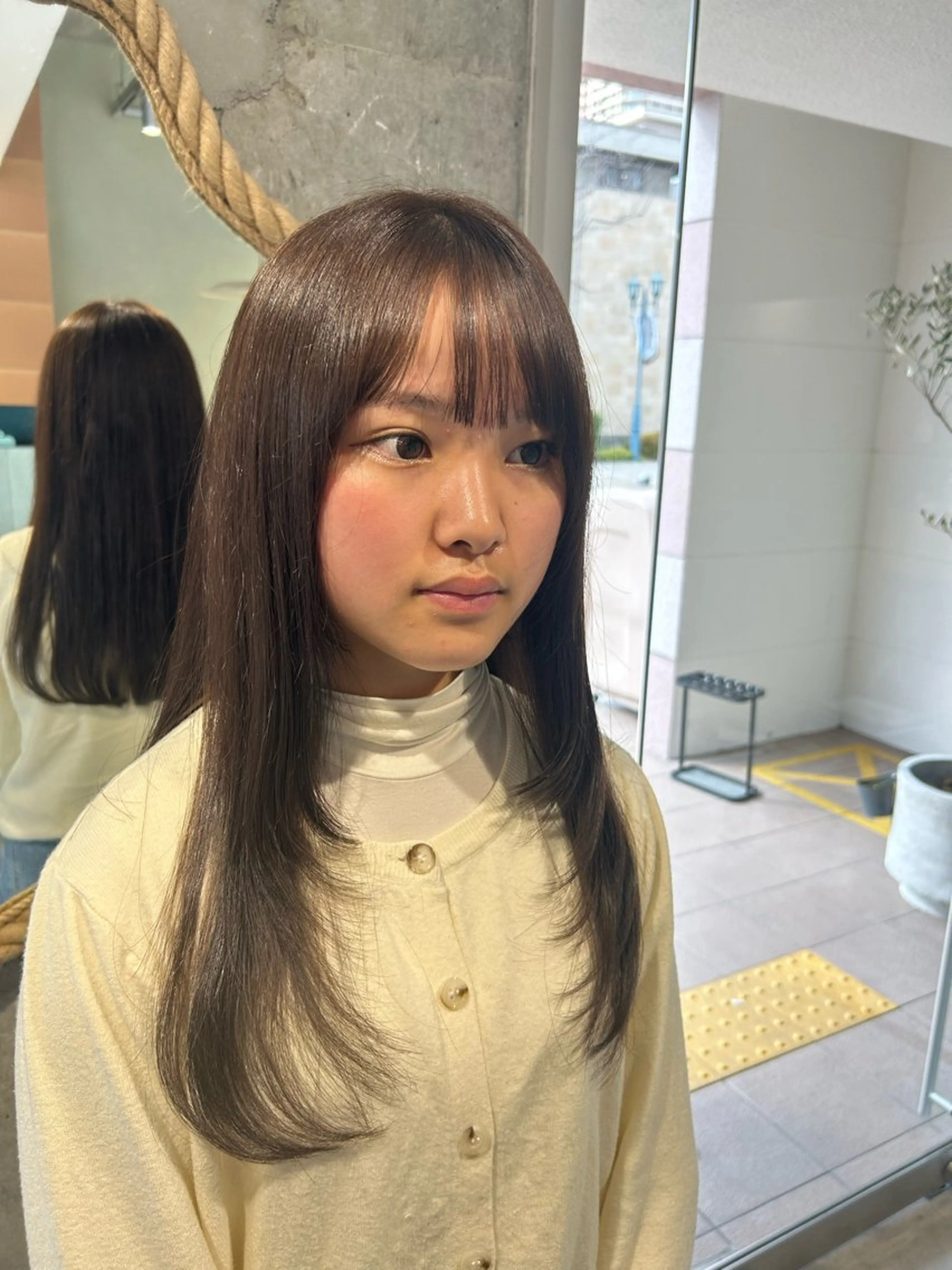 ロング 松塚 蒼のヘアスタイル