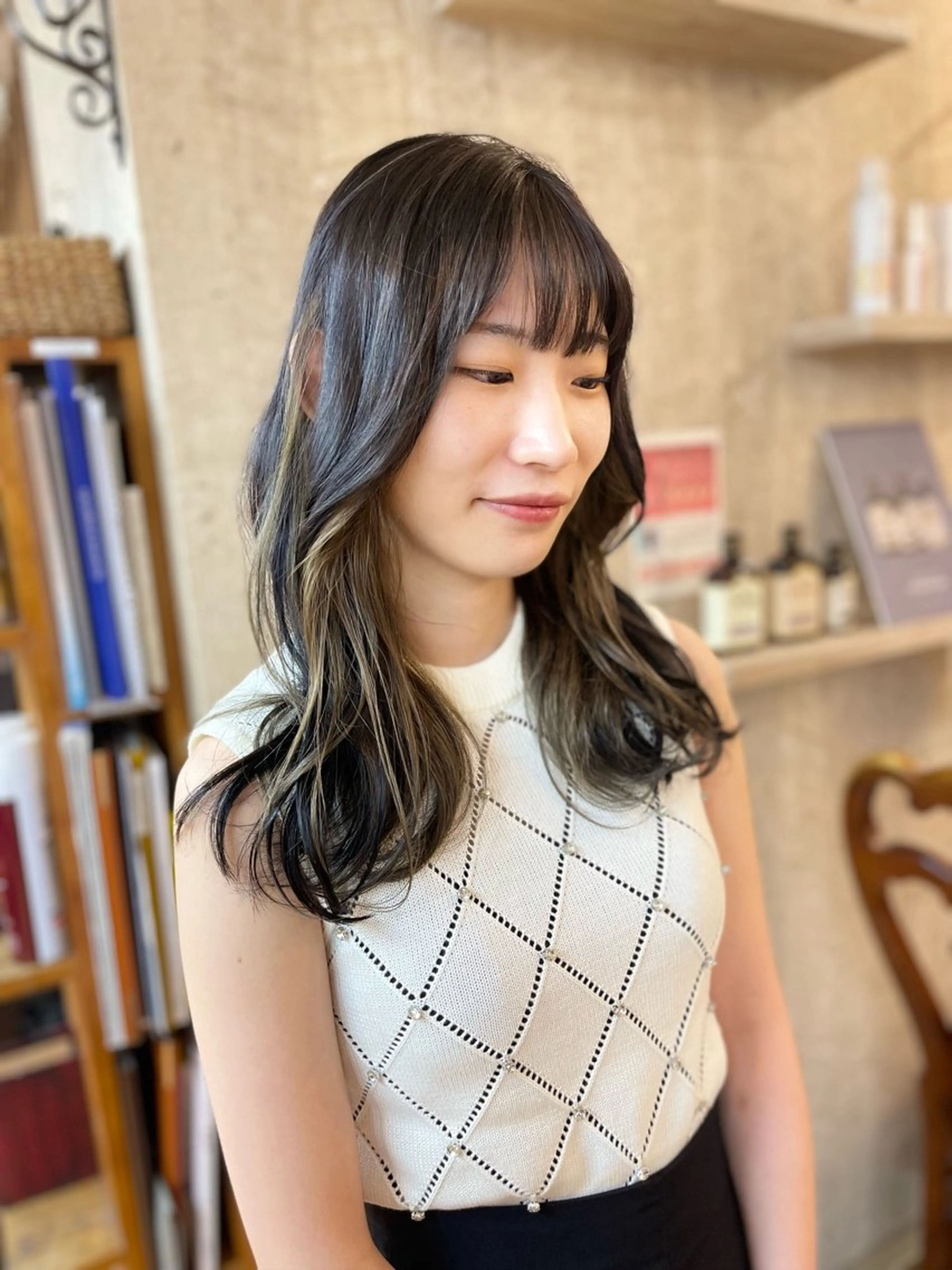 ロング カラー 🇰🇷韓国ヘア 🇰🇷ナミユウのヘアスタイル