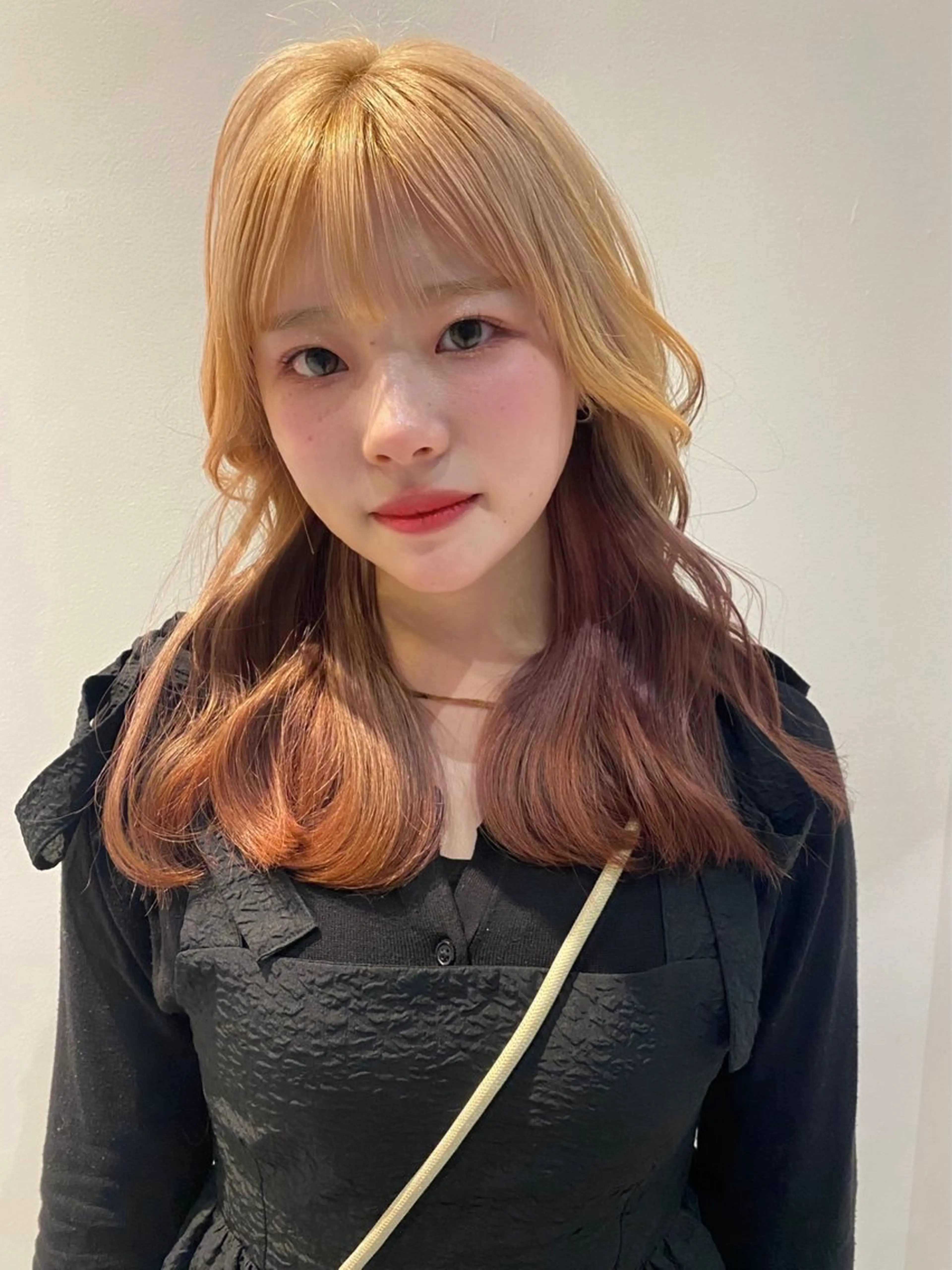 セミロング カラー 似合わせカット カット ヘアカラー トリートメント mai / linoah˚✧のヘアスタイル