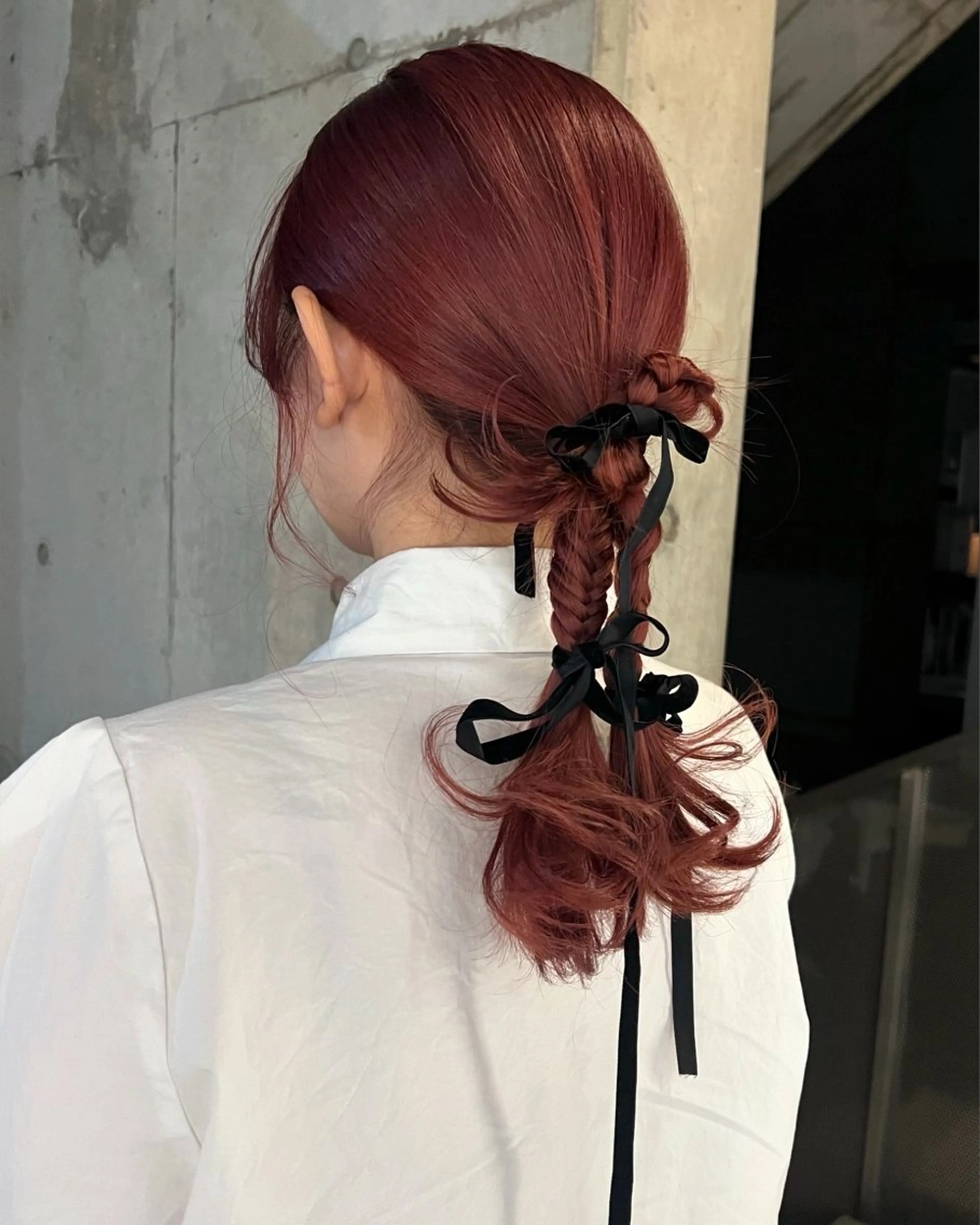 ヘアアレンジ ヤナギヤ カノのヘアスタイル