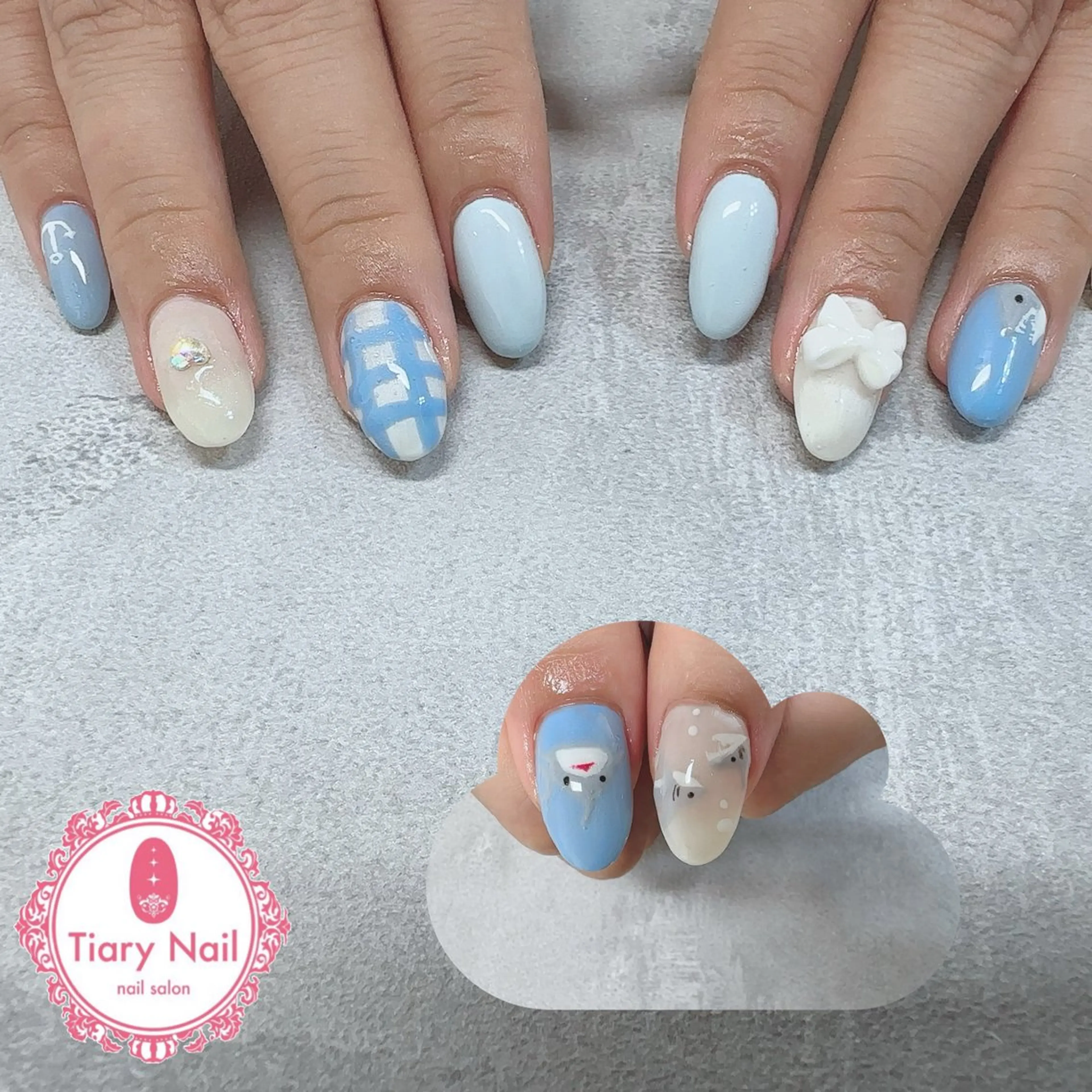 ネイル tiarynail K Kのネイルデザイン
