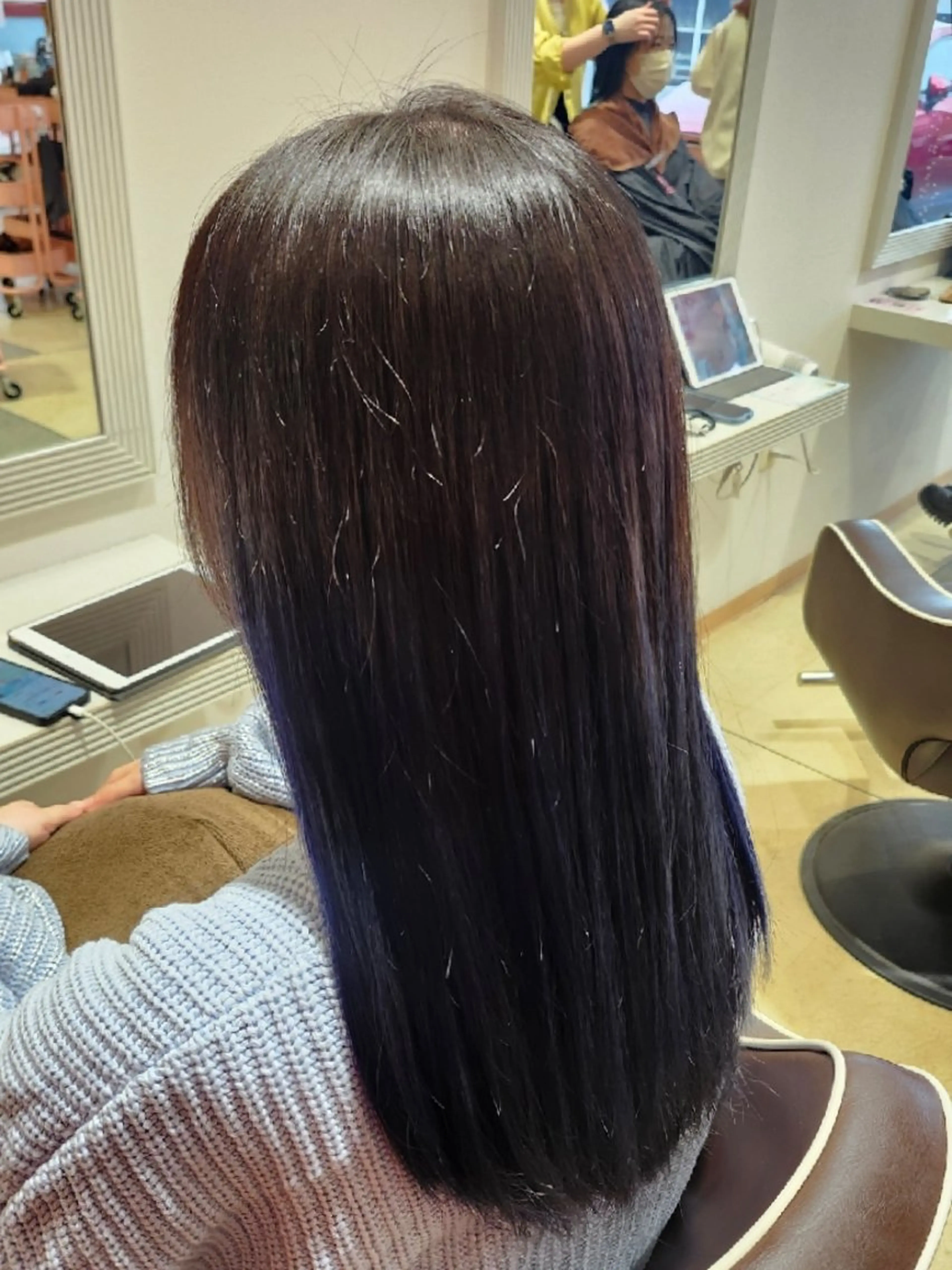 ロング 暖色カラー/髪質改善 /メンズ🧡莉南のヘアスタイル