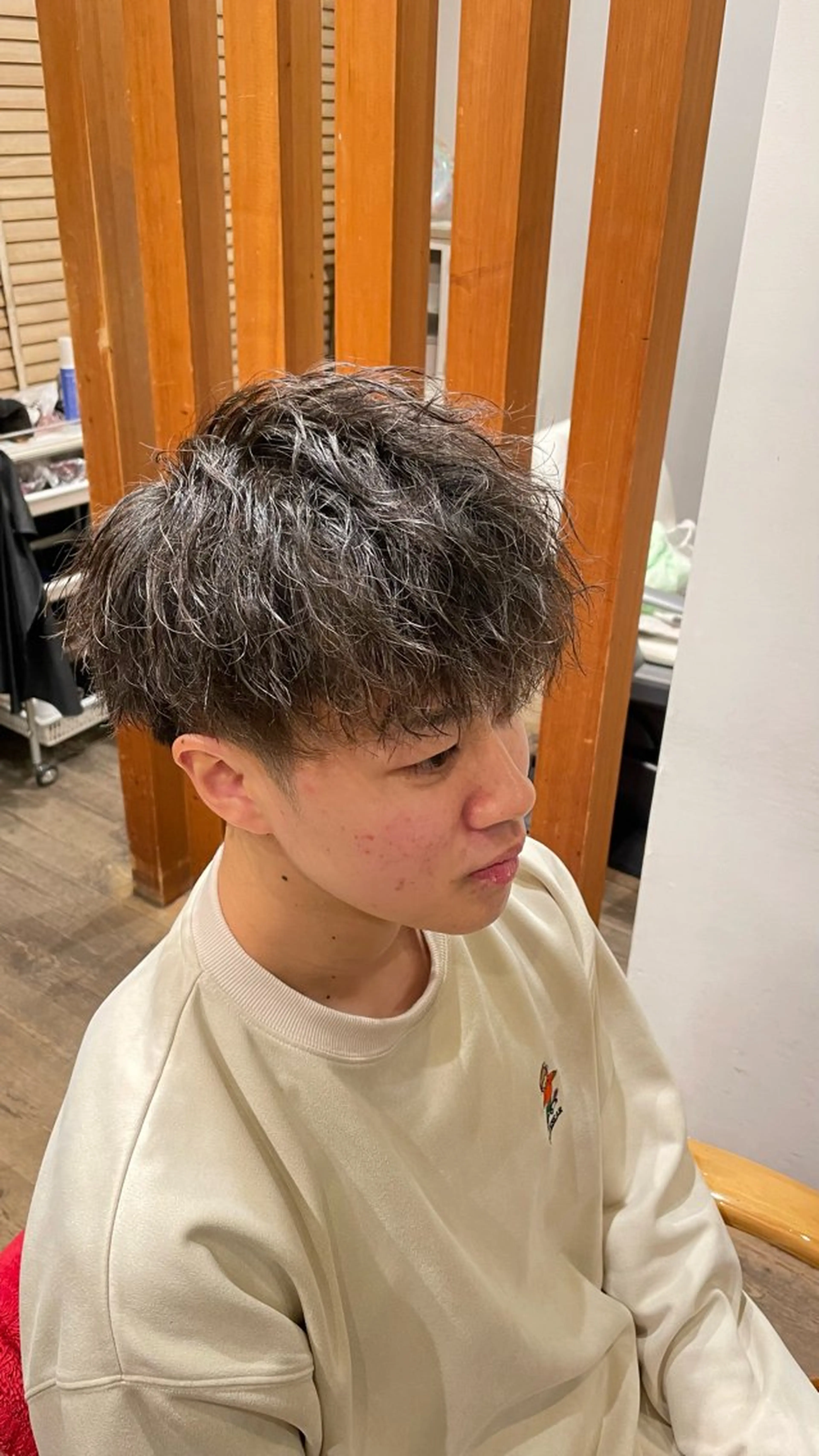 ショート メンズ 椿 大輔のヘアスタイル