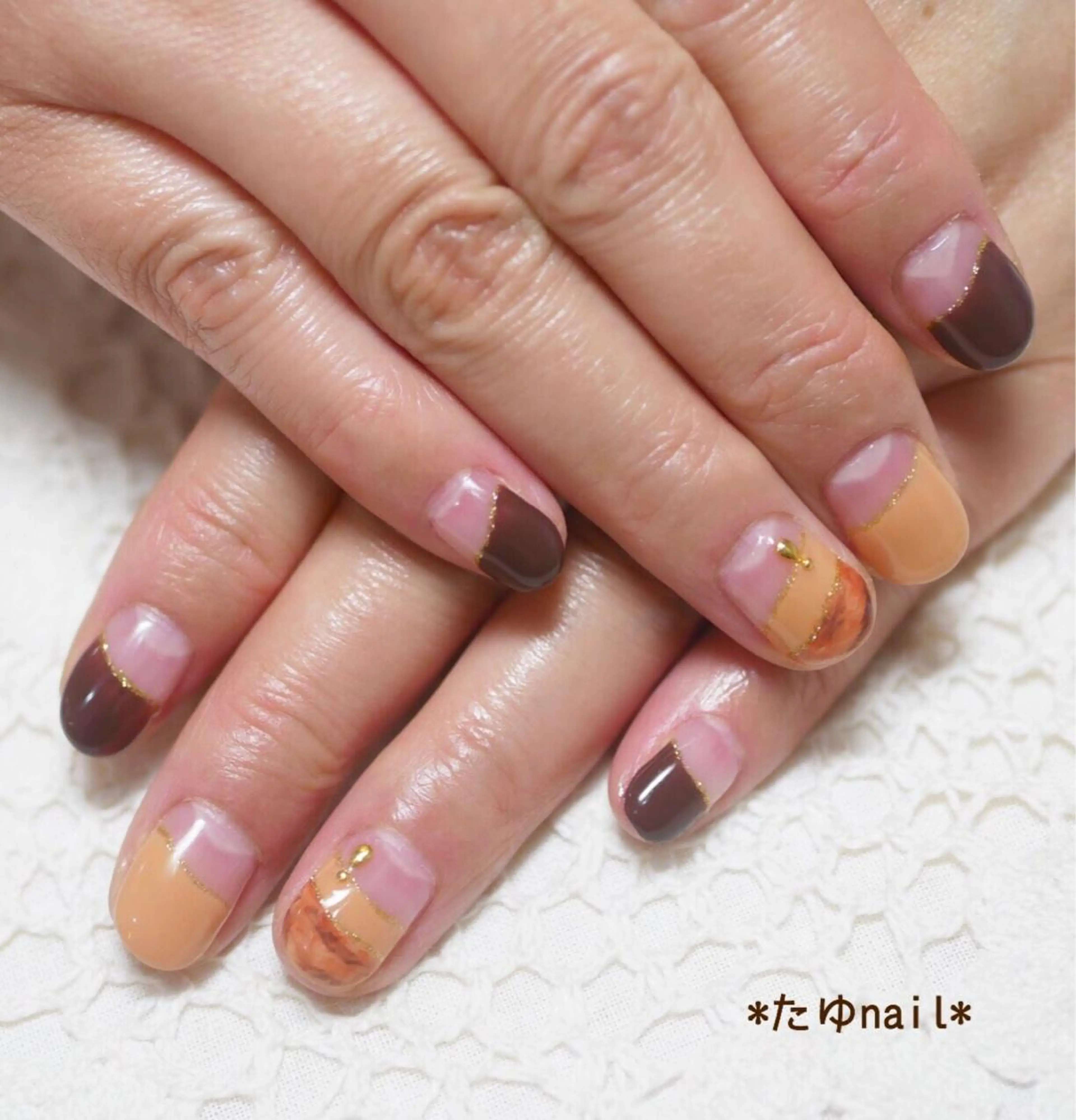 ネイル ネイルサロン・ネイルスクール　たゆnail所属・ネイルサロン 【たゆnail】のネイルデザイン