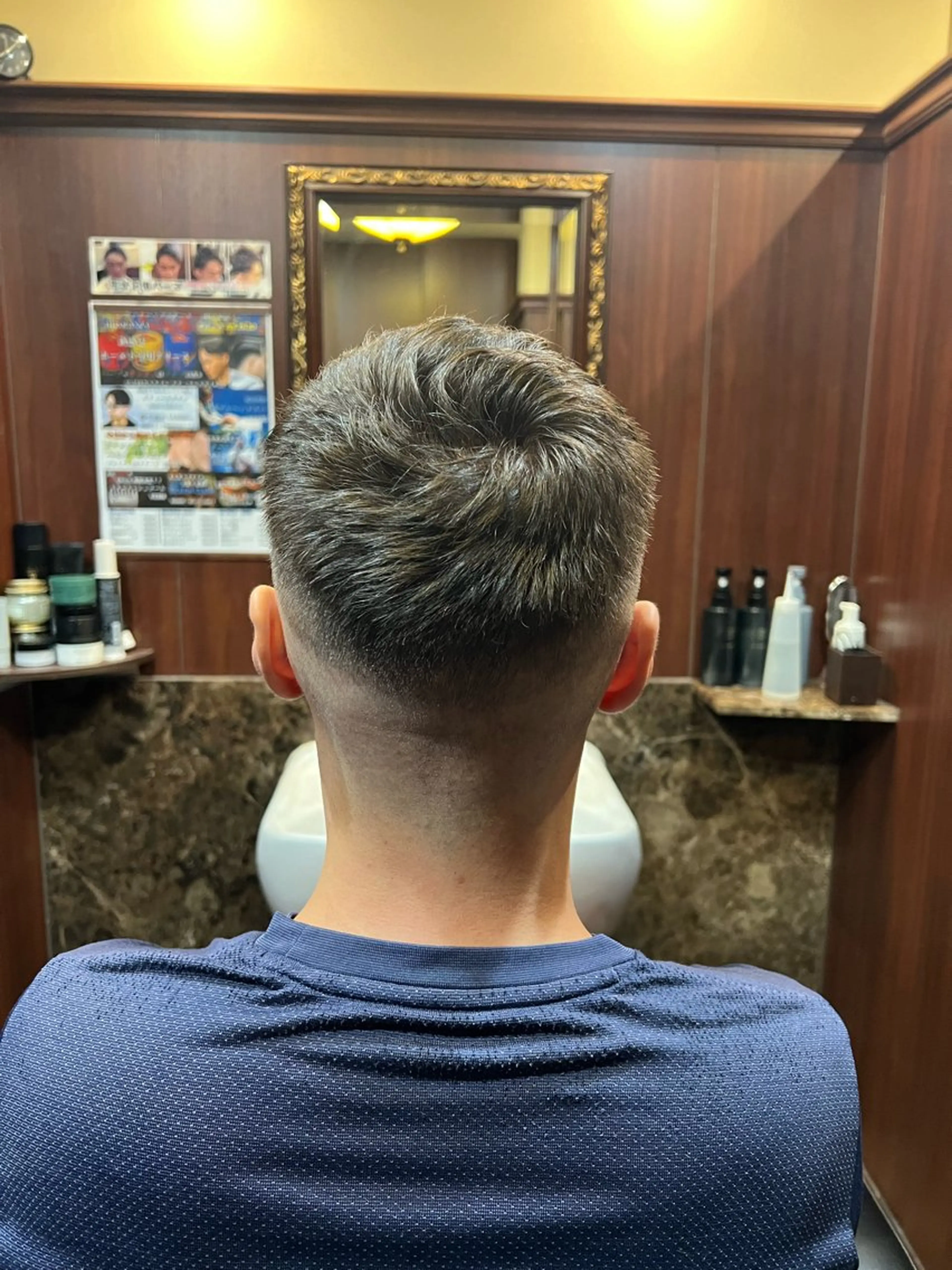 ショート ヒロ銀座バーバーショップ丸の内所属・秋山 琳太のヘアスタイル