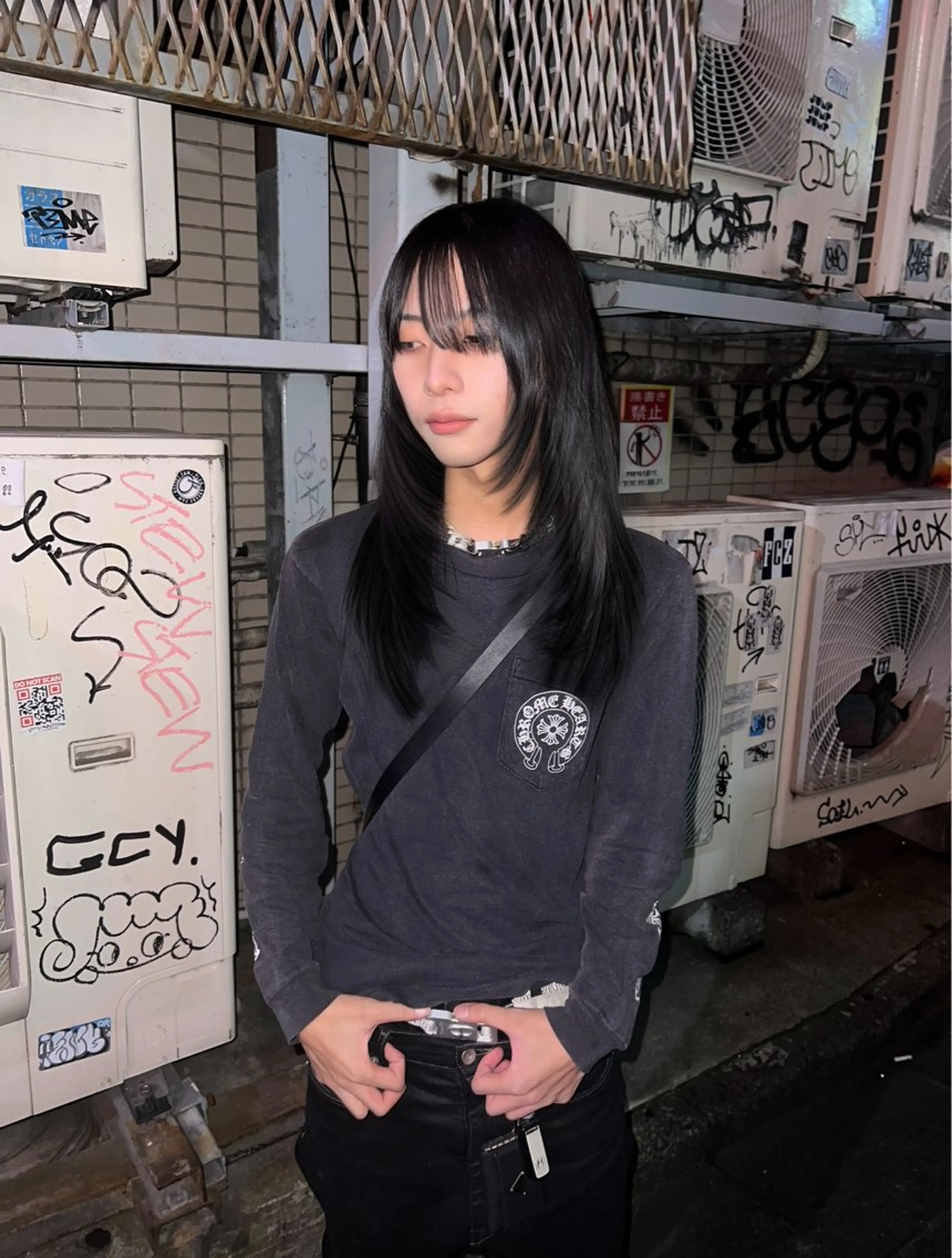 セミロング miku /原宿美容師/y2kのヘアスタイル