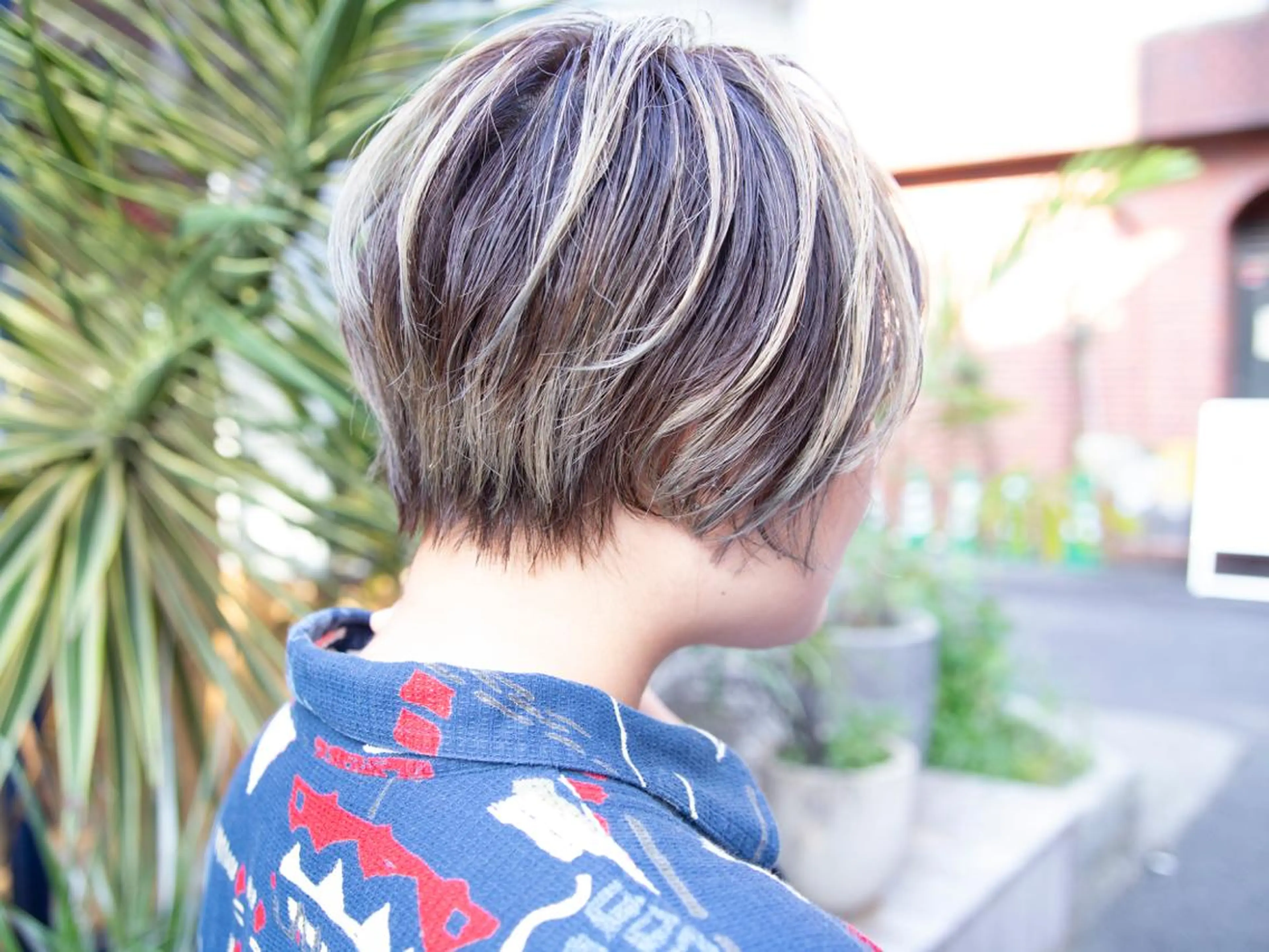 ショート カラー Re:ta Hair 飯田淳平のヘアスタイル