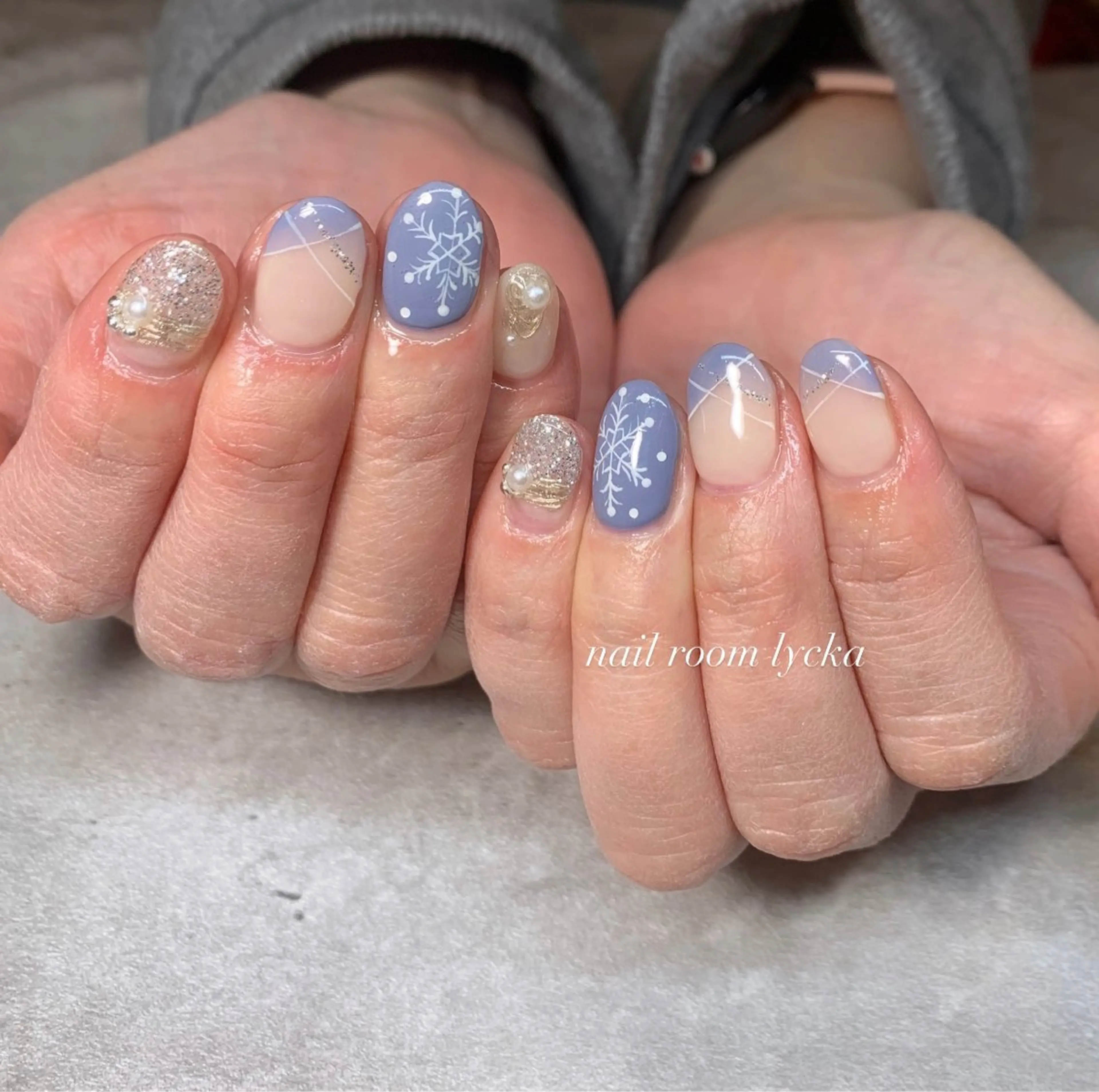 ネイル ﾈｲﾙﾙｰﾑﾘｯｶ 𝐦𝐚𝐲𝐮のネイルデザイン