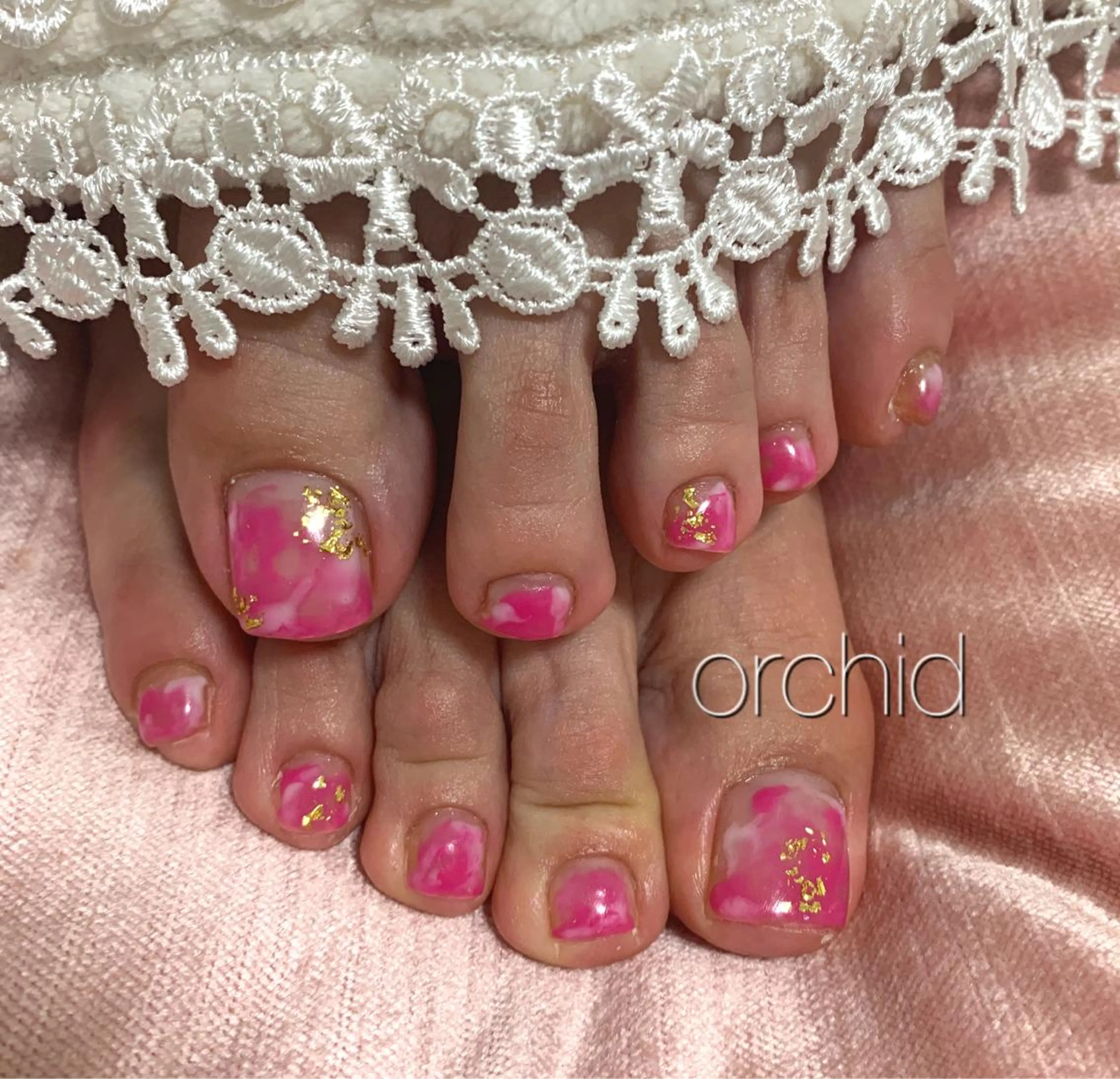 ネイル orchid ♡オーキッドのネイルデザイン