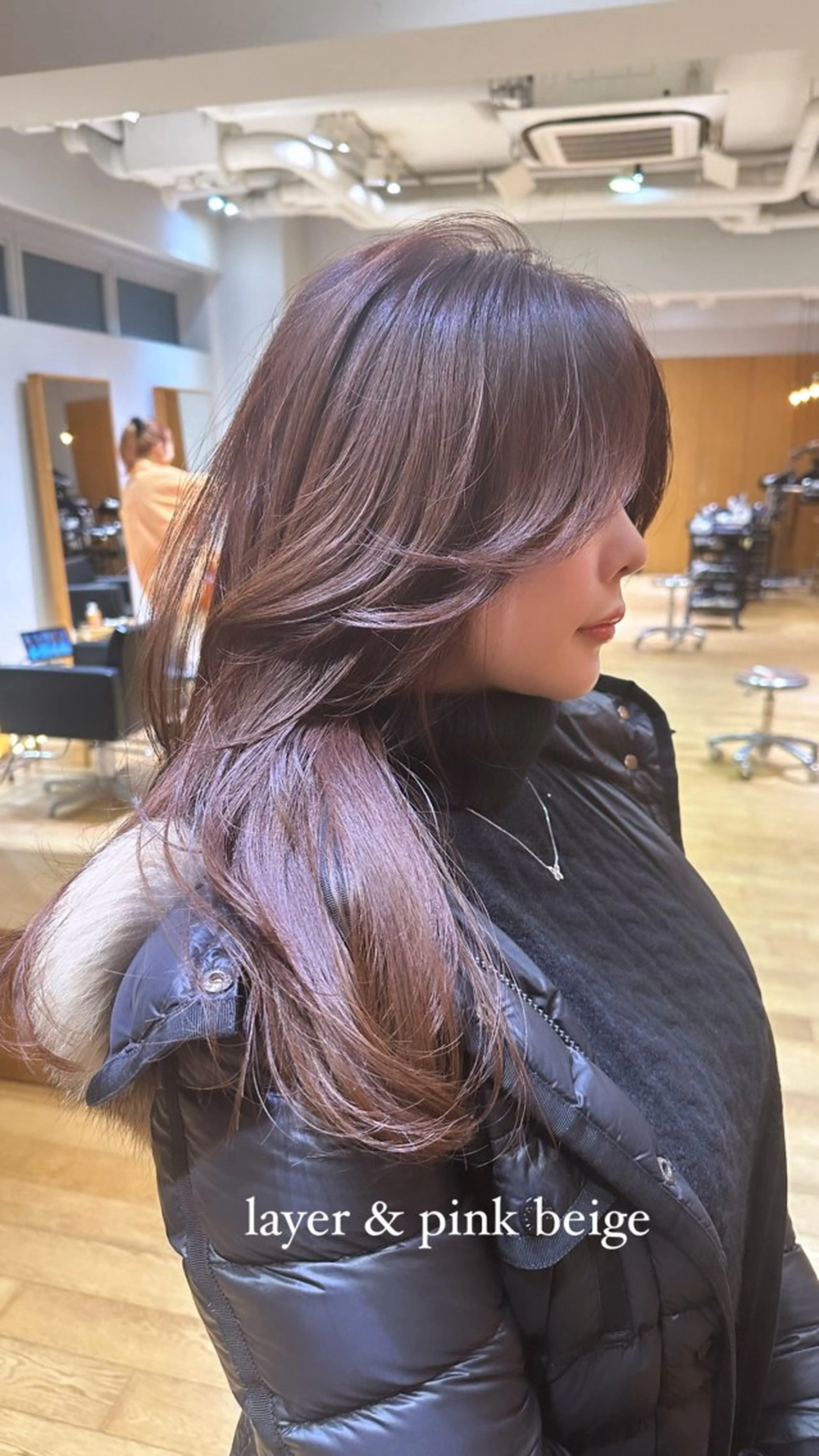 ロング 似合わせカット /パーマ岡本淳平のヘアスタイル