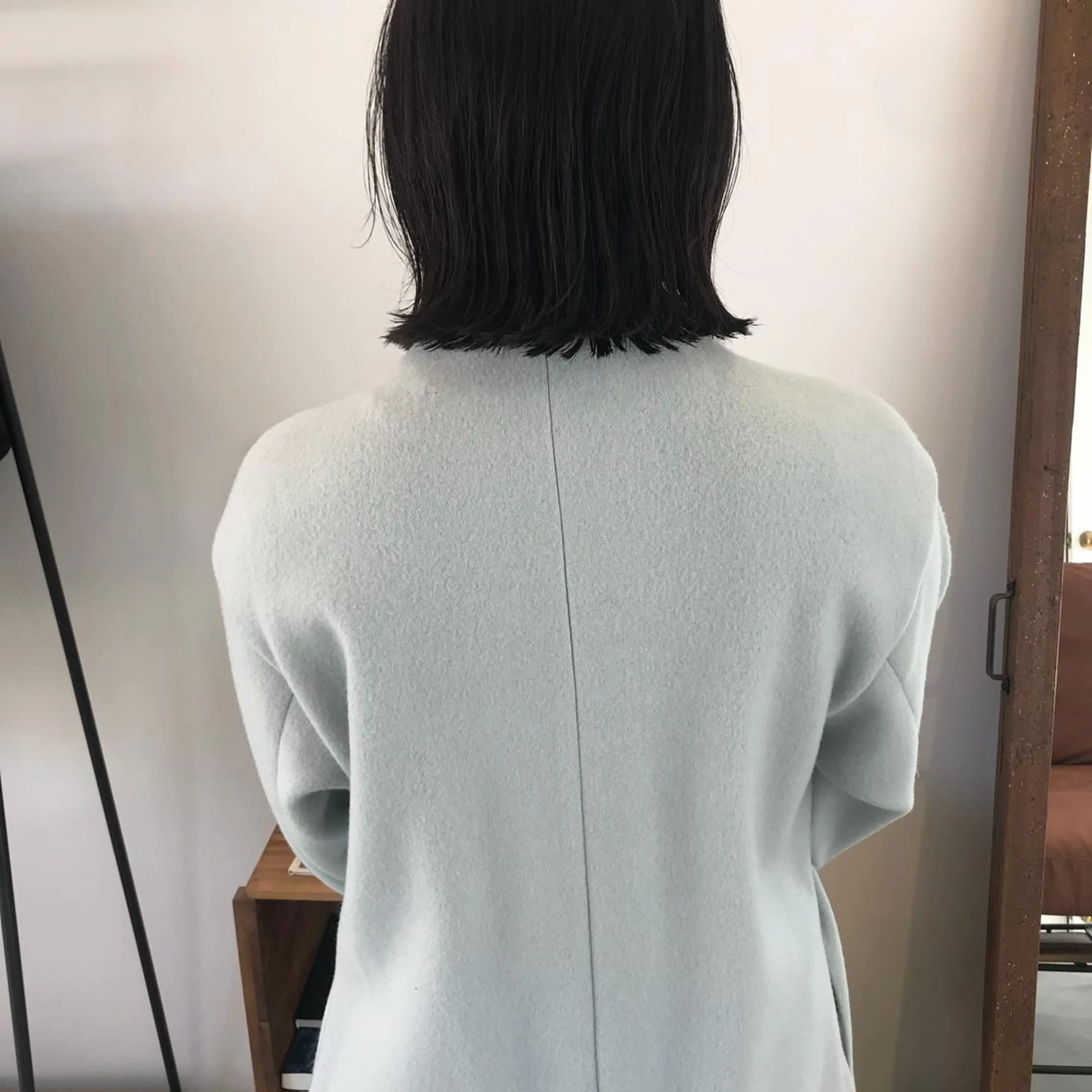 ショート ボブ カット ヘアカラー 佐藤 旭のヘアスタイル