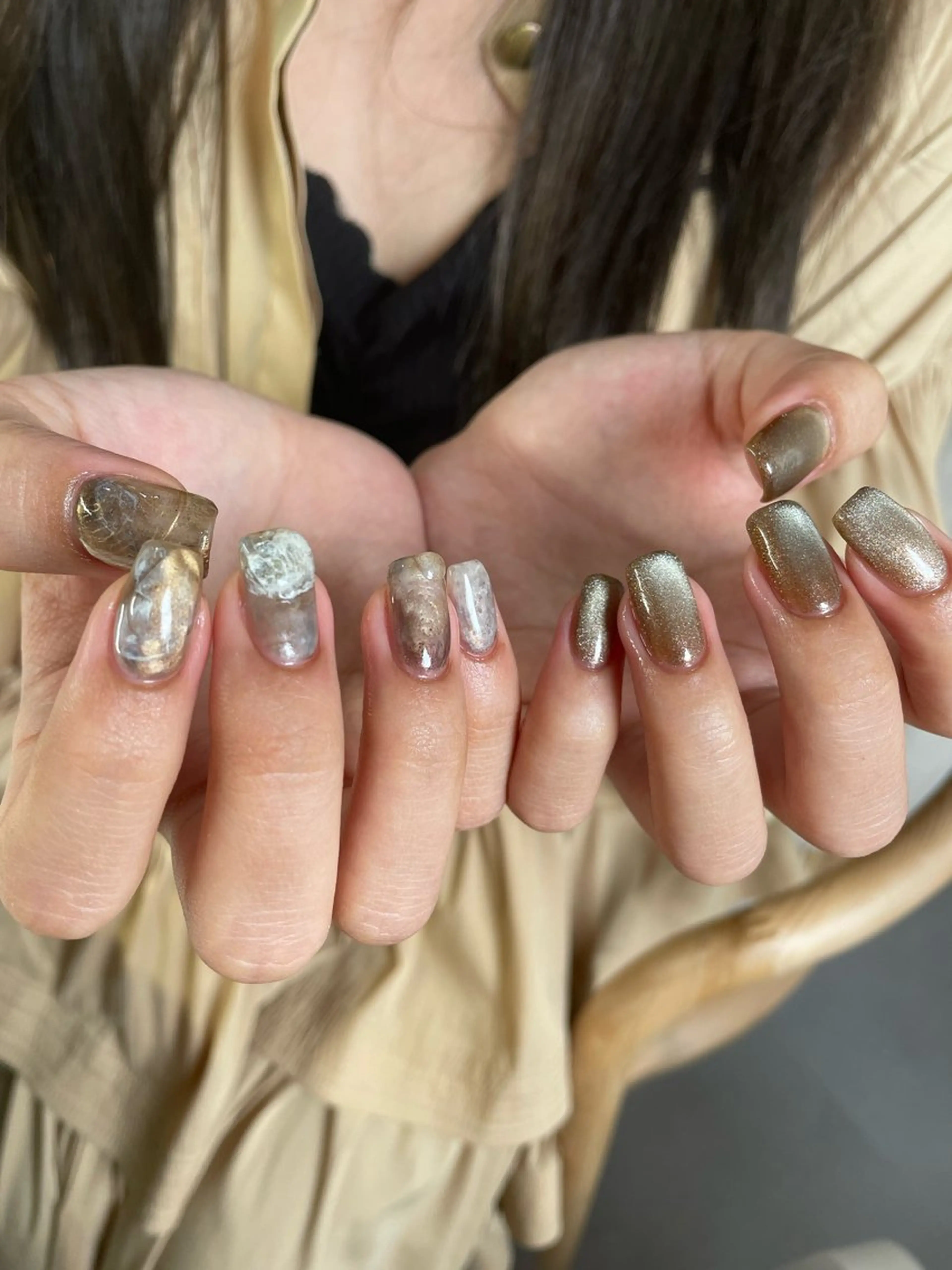 ネイル Dubhe  Nail所属・Dubhe Nail Risaのネイルデザイン