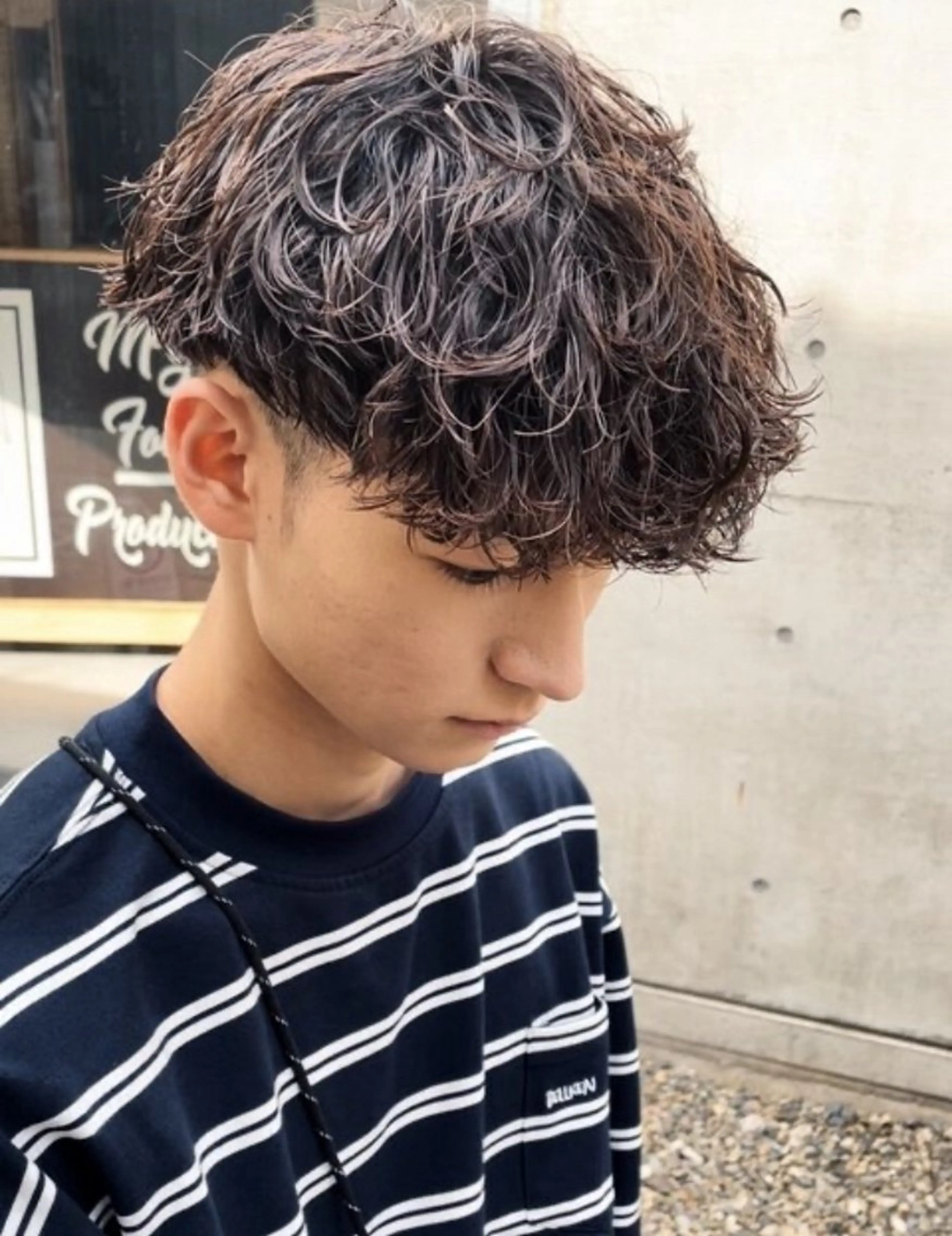 カラー パーマ パーマ RETOUCH by fifth メンズサロン【レタッチ バイ フィフス】所属・fifth原宿 A:Ri🧸のヘアスタイル