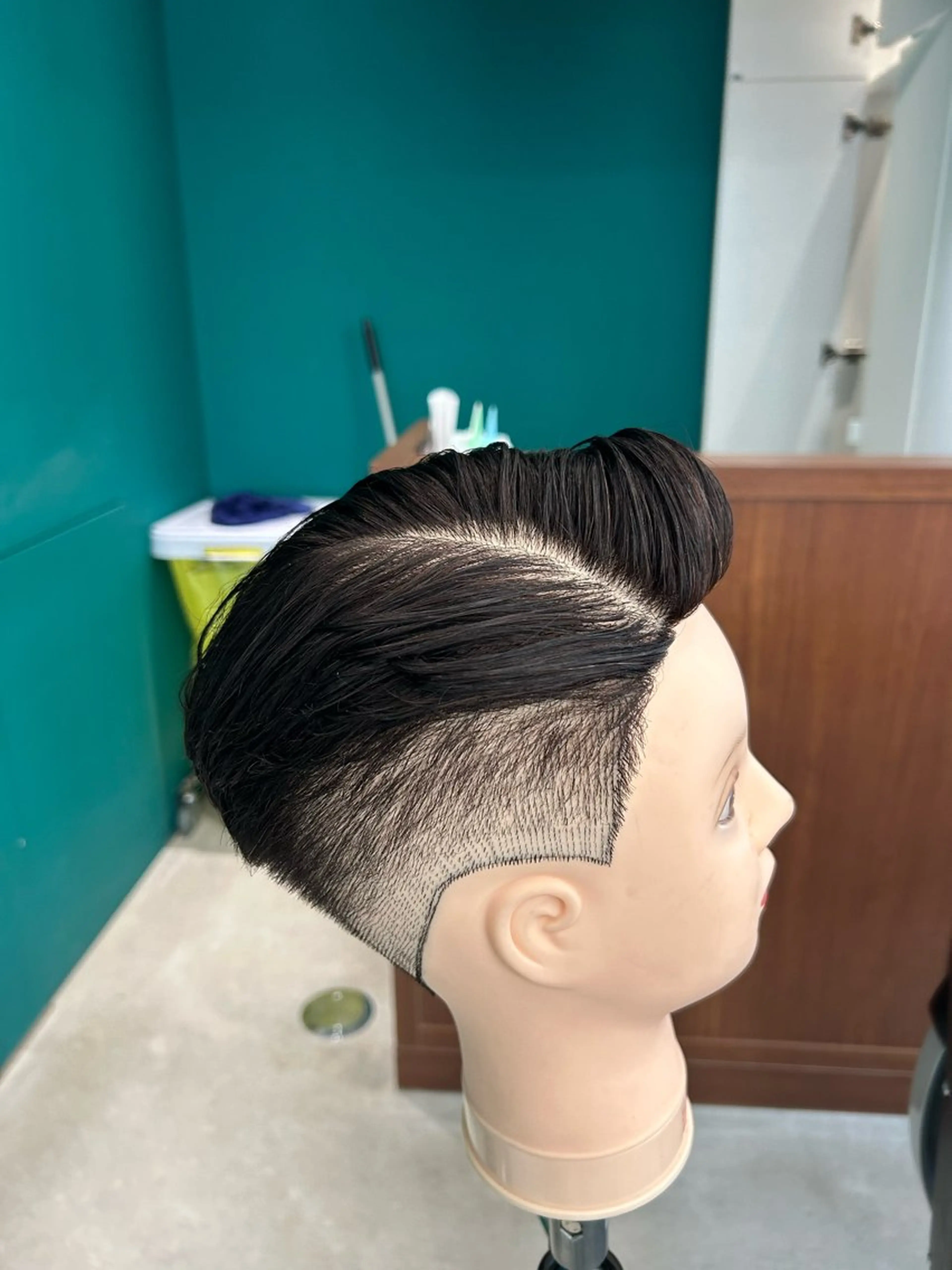 メンズカット+アイロンパーマの写真