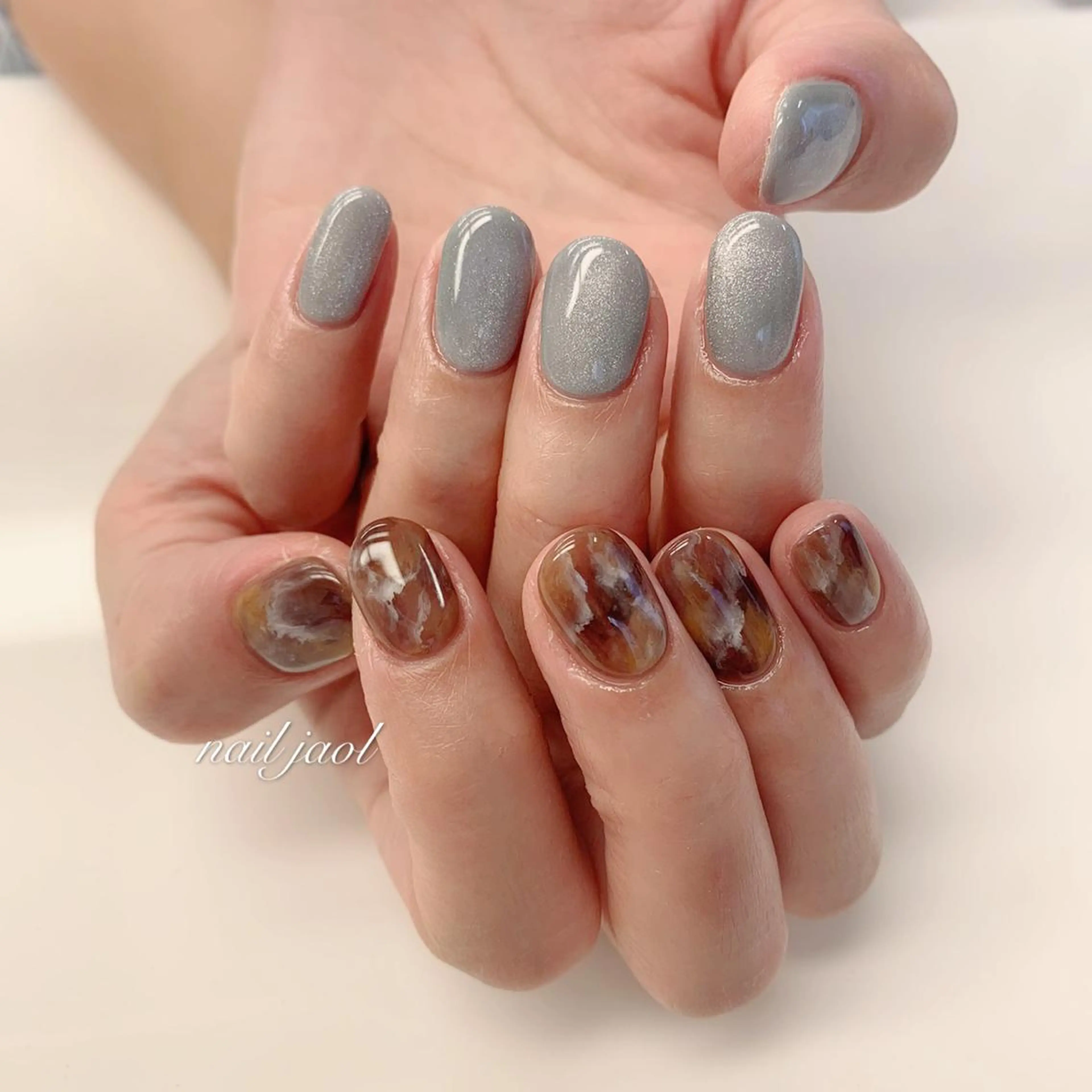 ミディアム nail jaol池袋店所属・ネイルJaol 池袋のネイルデザイン