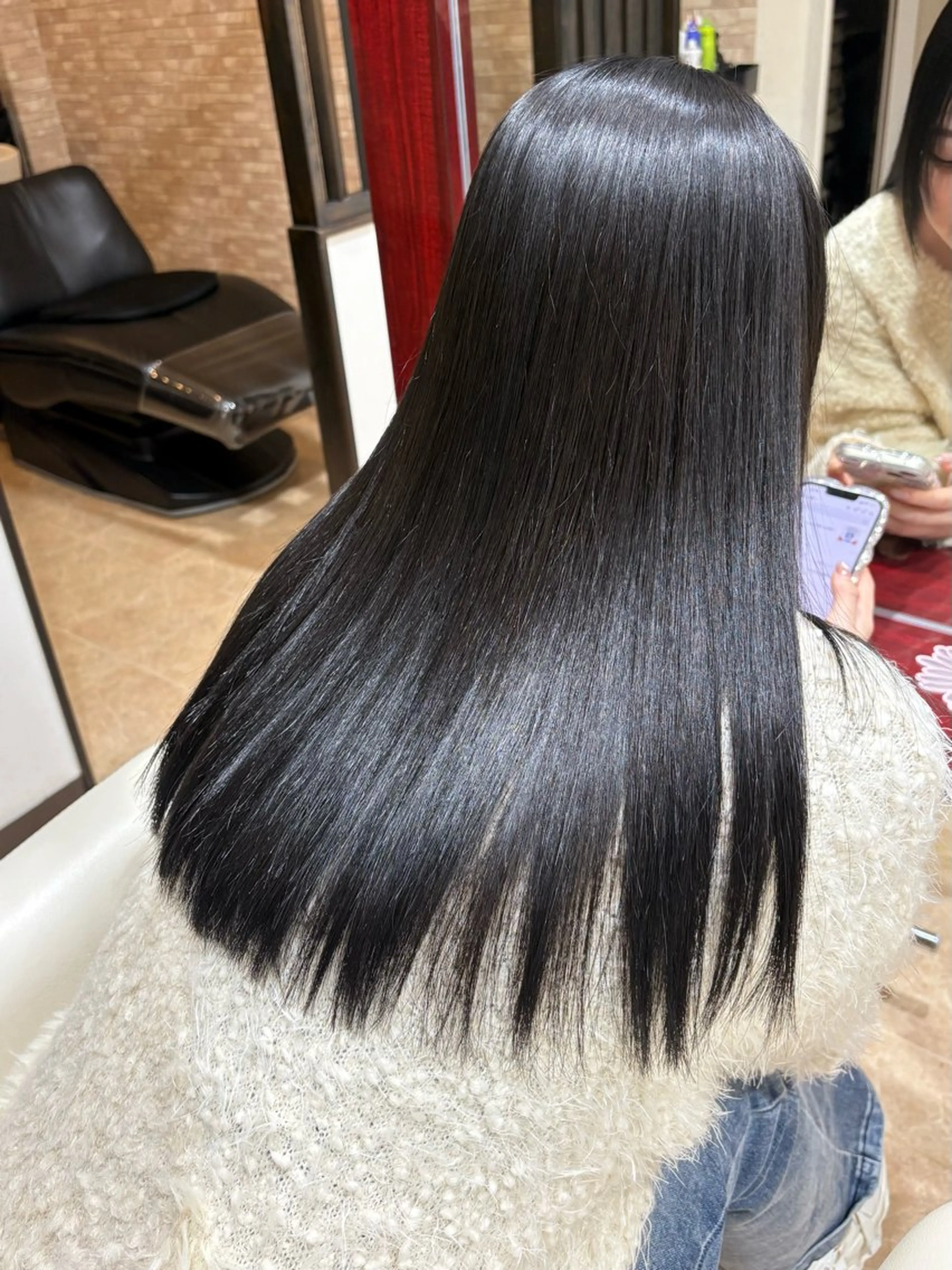 ロング カラー パーマ 縮毛矯正 GrassHair石垣店所属・衛藤 澄玲のヘアスタイル