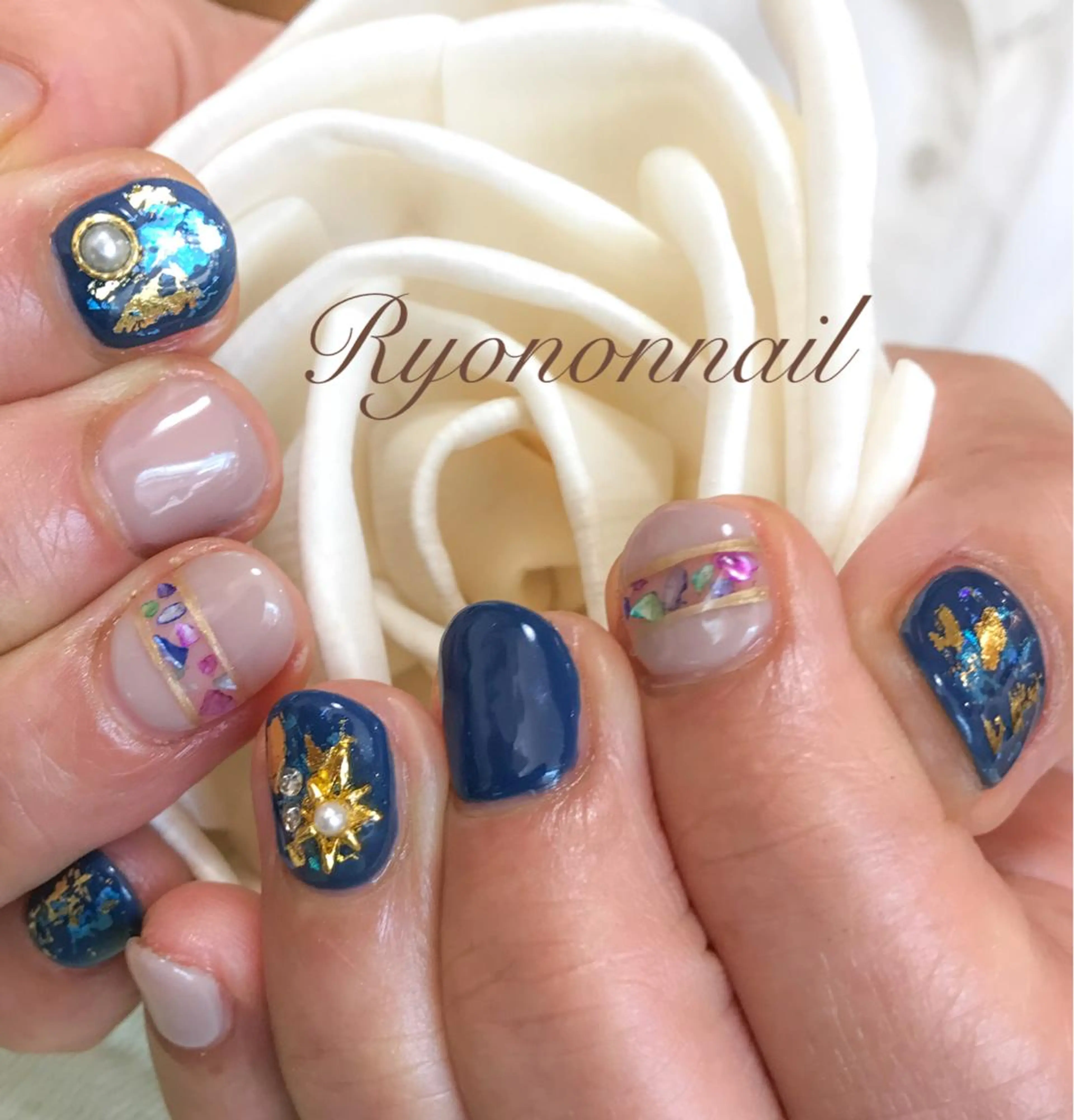ネイル Ryononnail(リョノンネイル)所属・Ryononnail 上谷典子のネイルデザイン