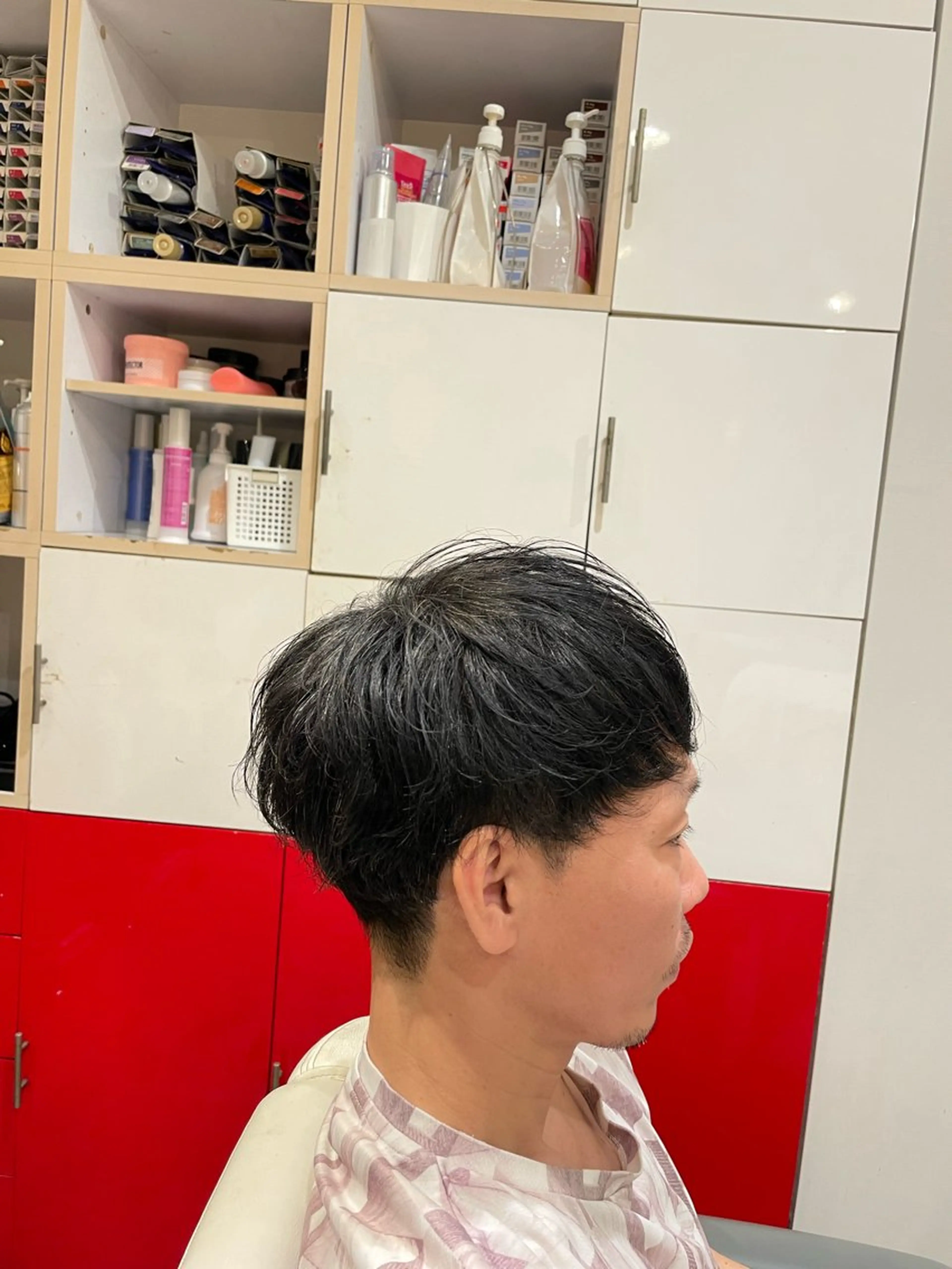 ショート メンズ 椿 大輔のヘアスタイル