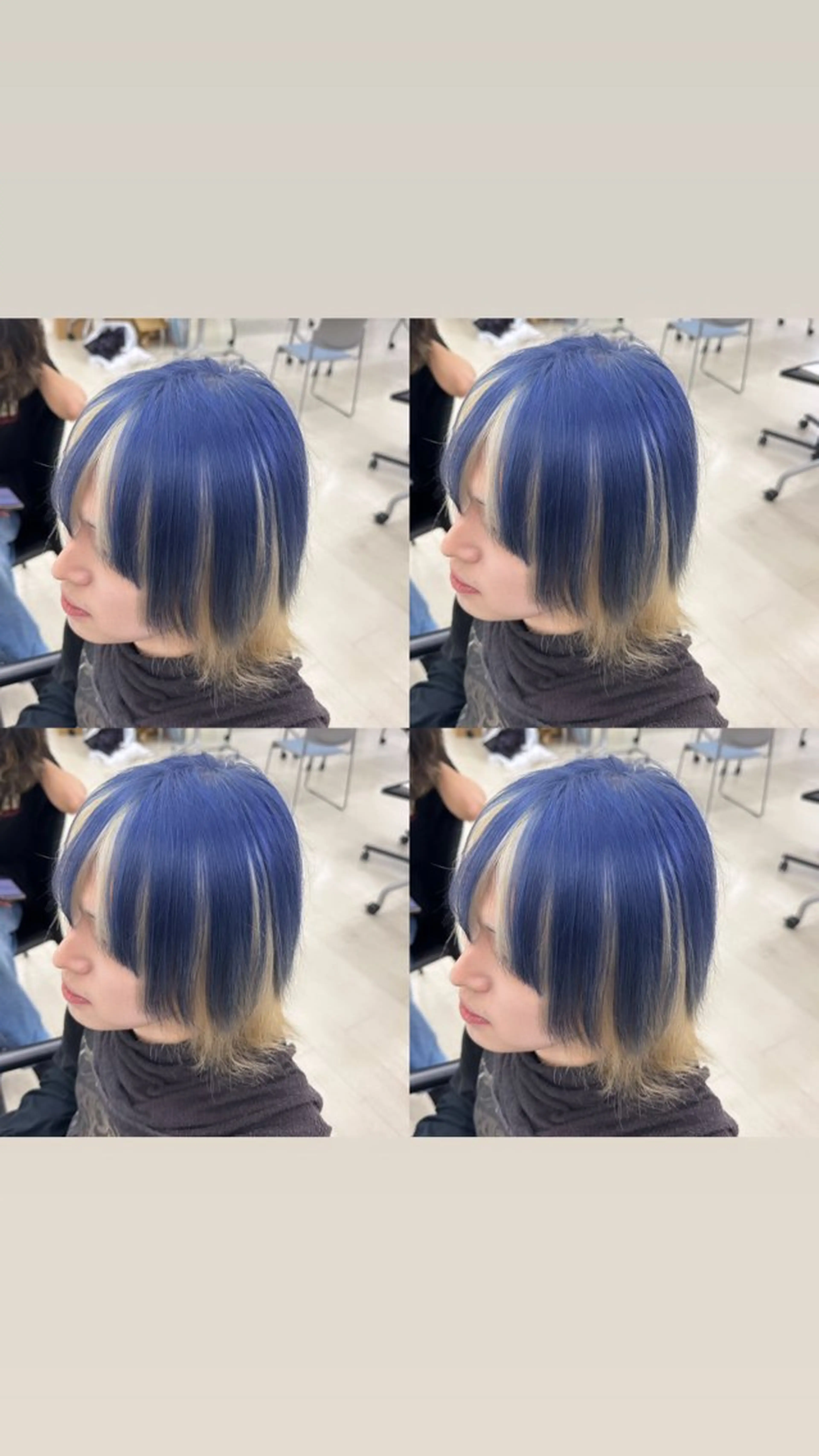 ミディアム カラー ヘアアレンジ メンズ 💎韓国レイヤー ×エクステゆうま💎のヘアスタイル