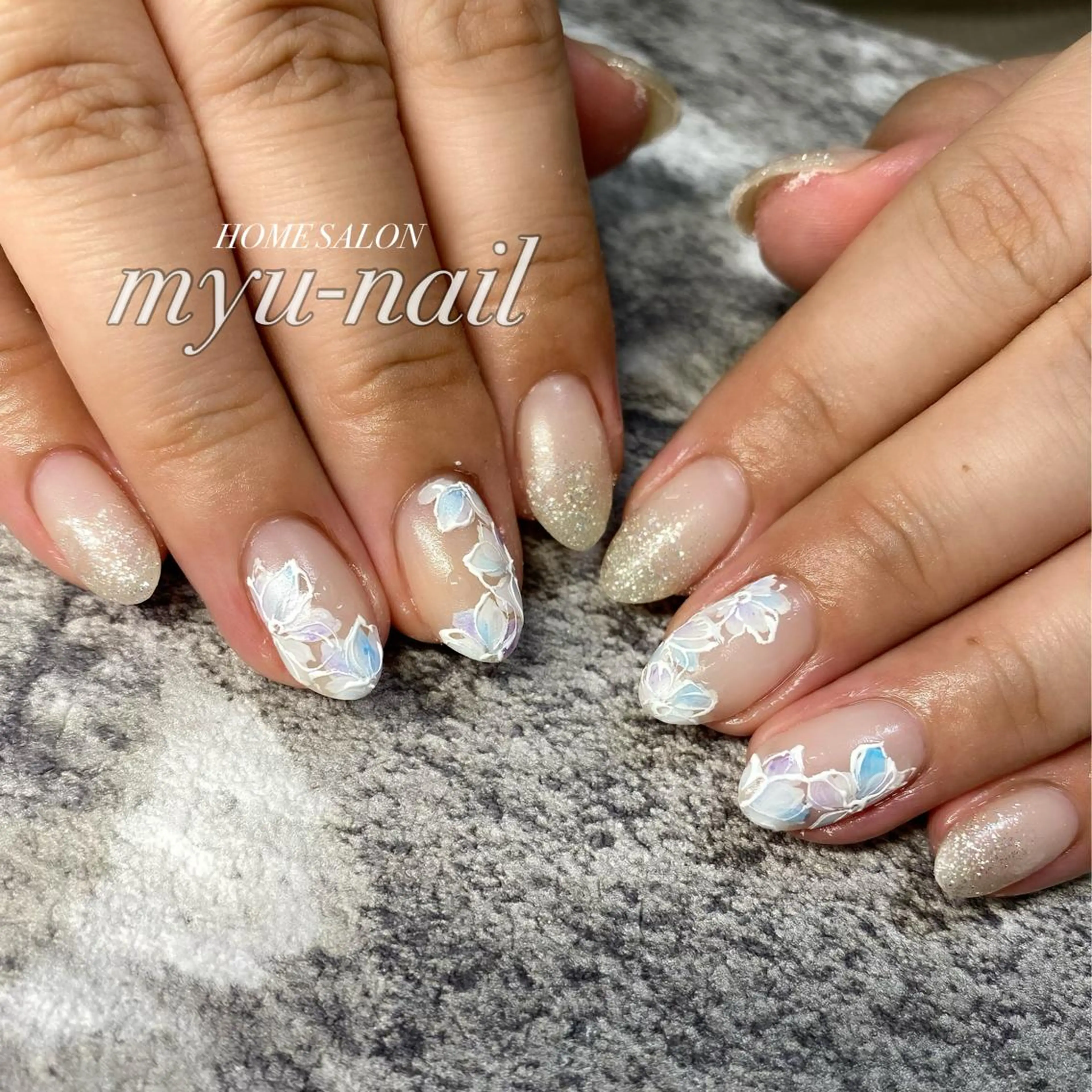 ネイル ホームサロン myu-nailのネイルデザイン
