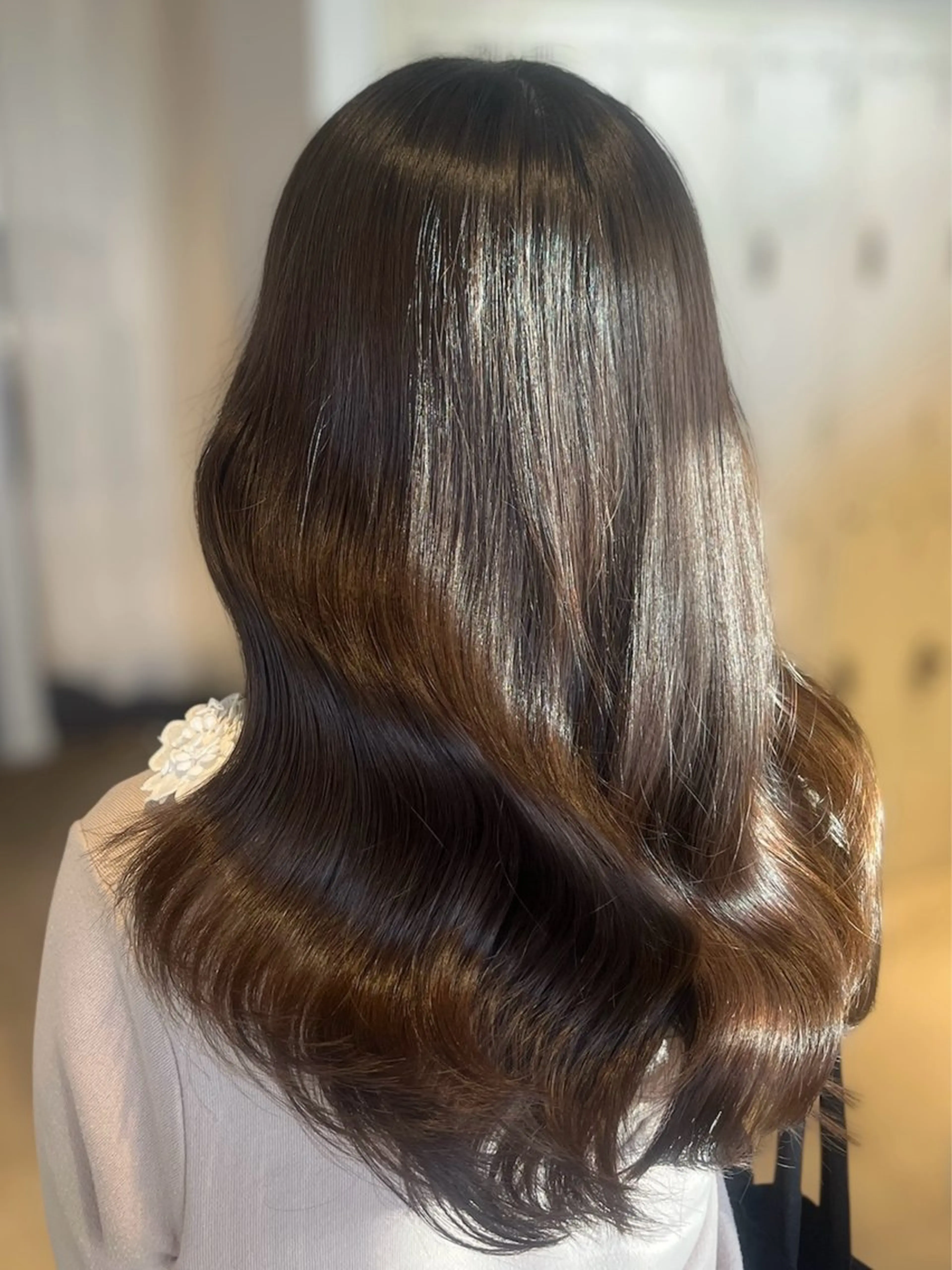 【⛄️年末限定⛄️】カット+カラー+超音波トリートメント￥9,000の写真