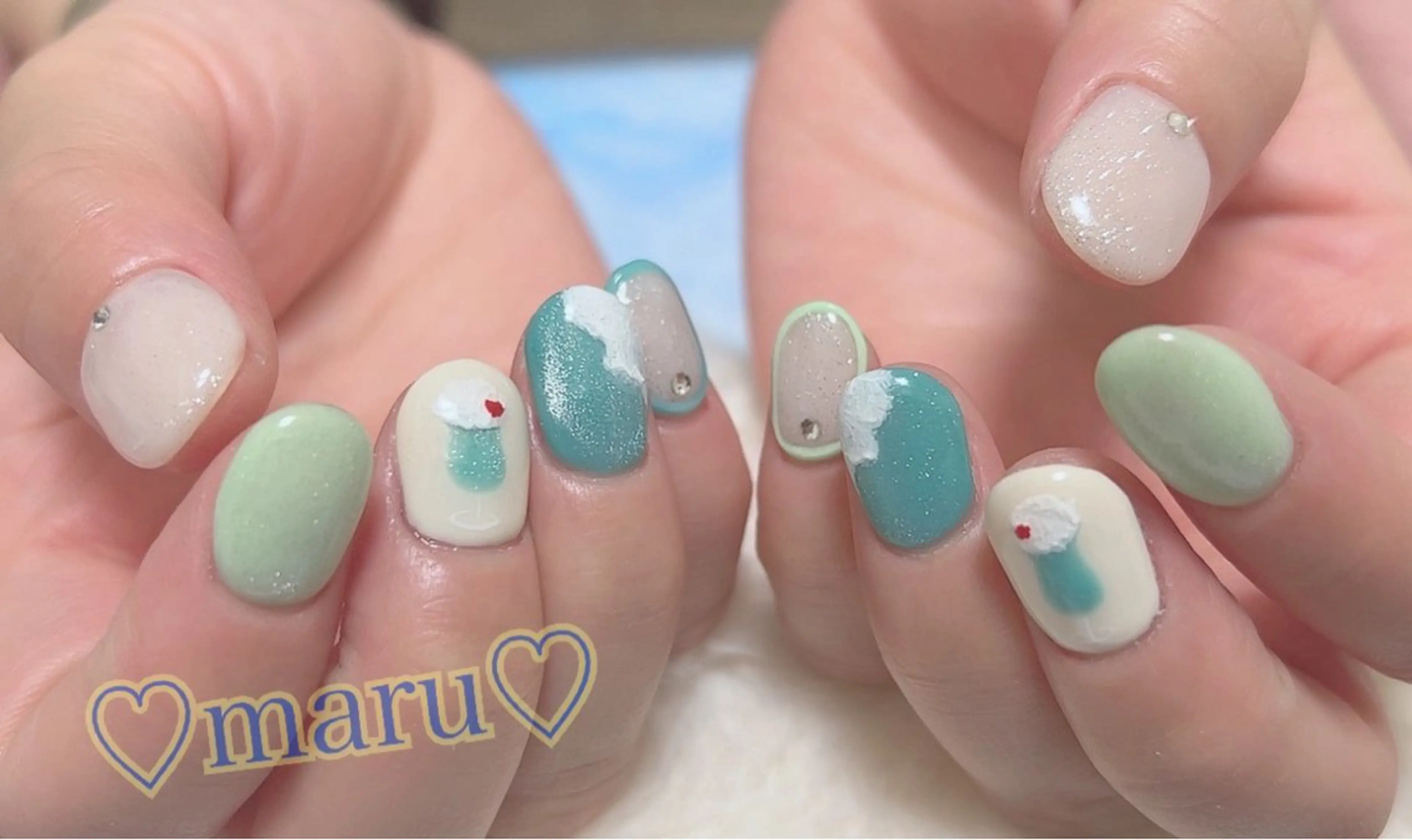 ネイル ハンドネイル フットネイル まるみ ♡のその他イメージ