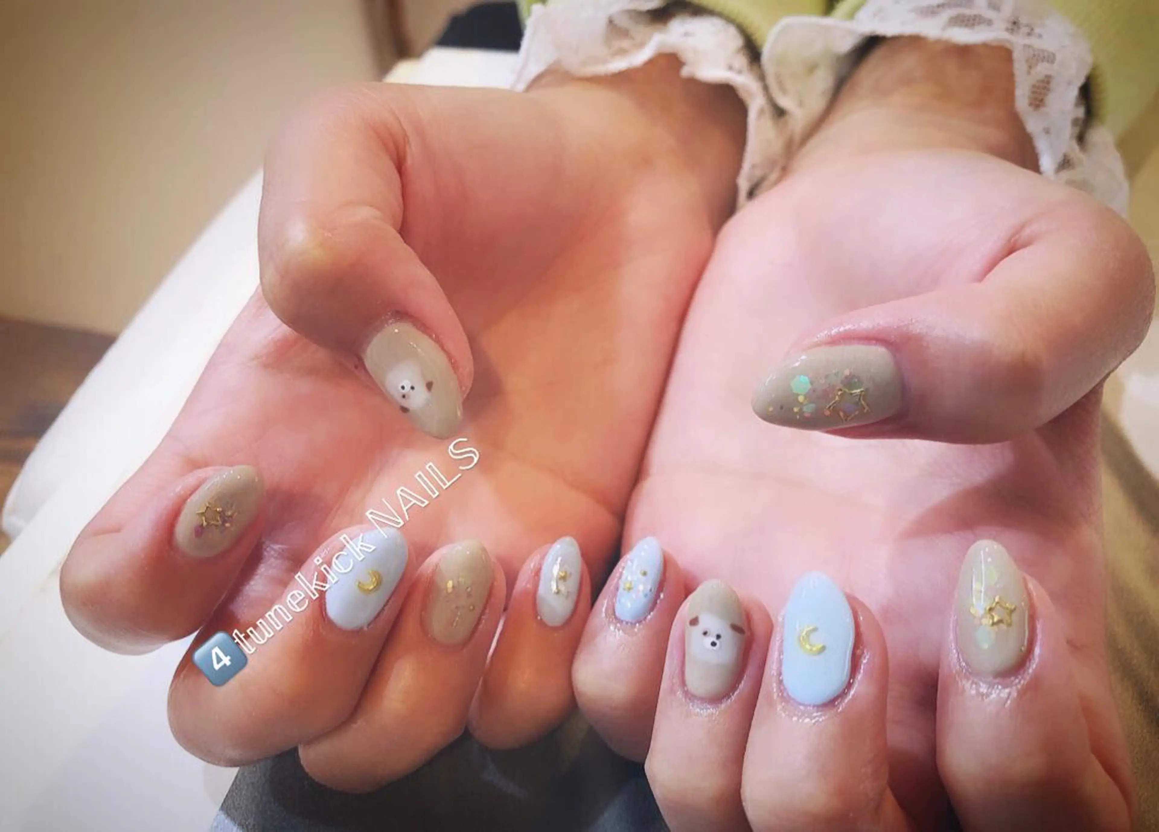 ネイル 4tunekick NAILS(フォーチュンキックネイルズ)所属・光森 淳子のネイルデザイン